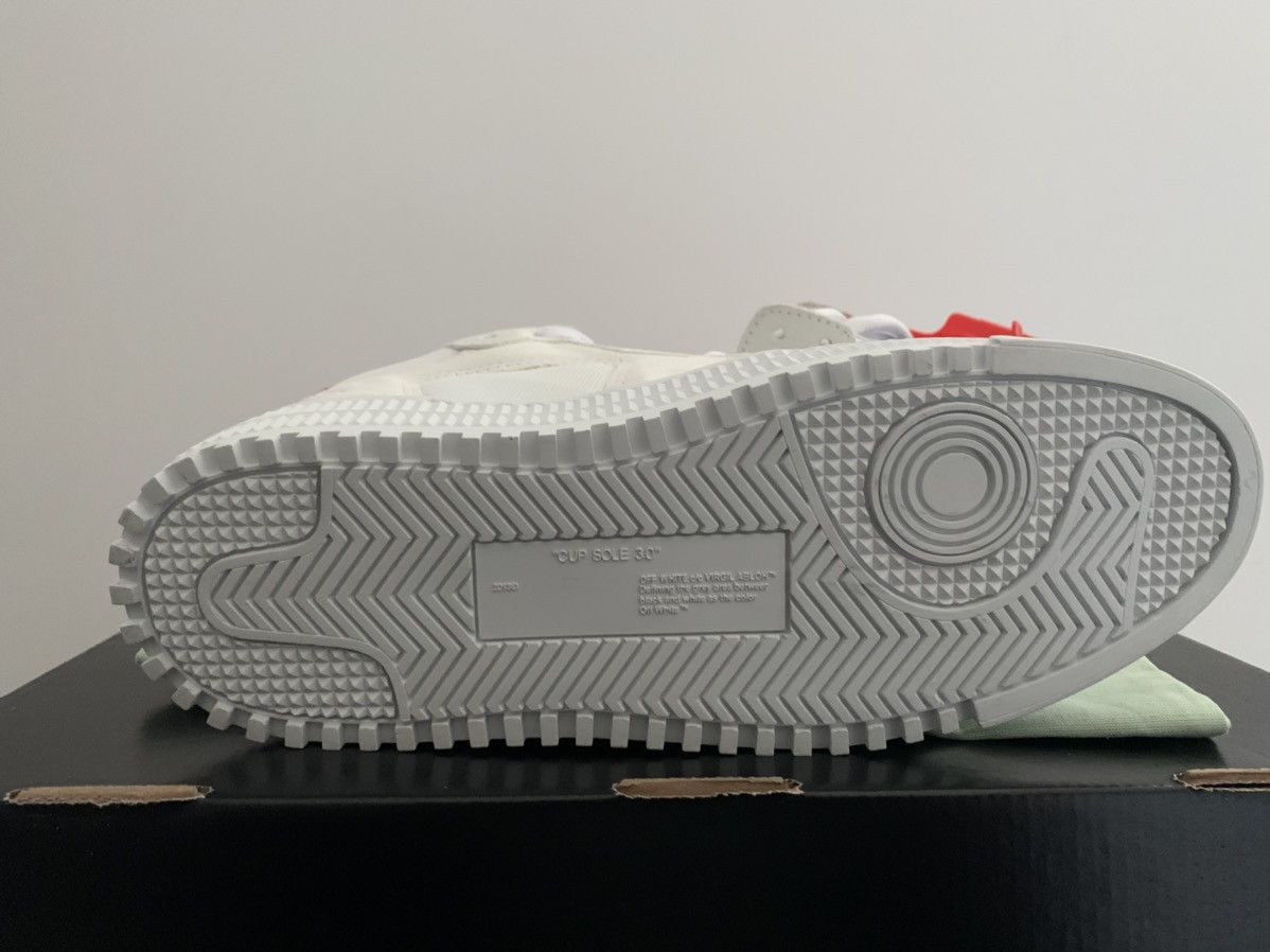 Off-White Off white 3.0 off court white red WMNS EU 37 US 6.5 Size US 6.5 / EU 39-40 - 3 Thumbnail