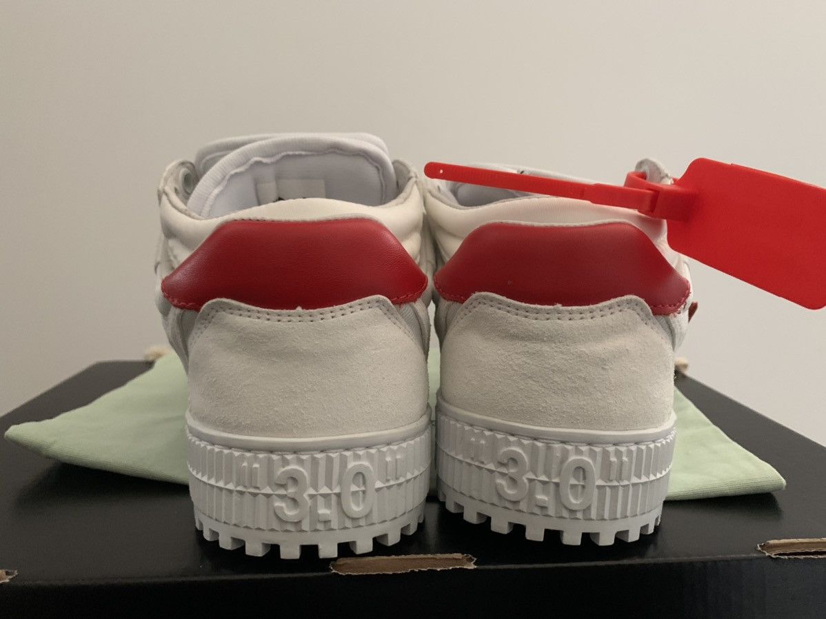 Off-White Off white 3.0 off court white red WMNS EU 37 US 6.5 Size US 6.5 / EU 39-40 - 4 Thumbnail