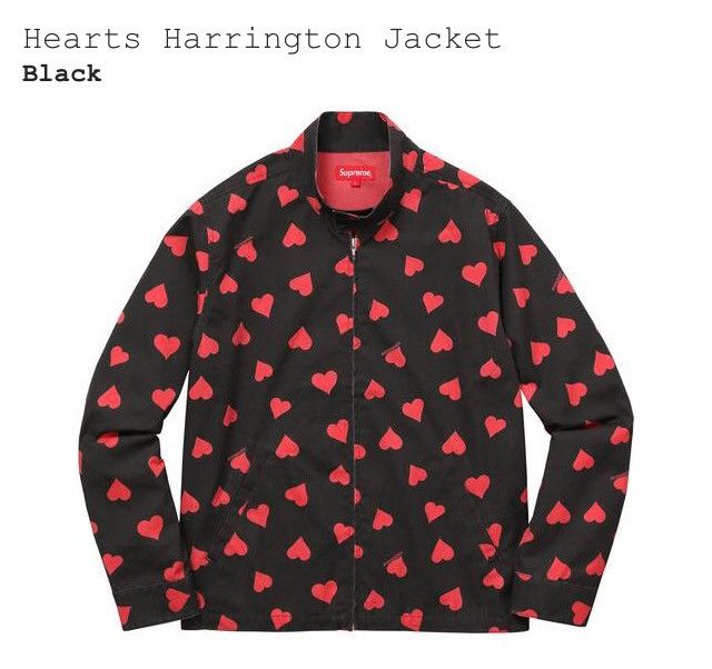 Supreme Hearts Harrington Jacket | Grailed