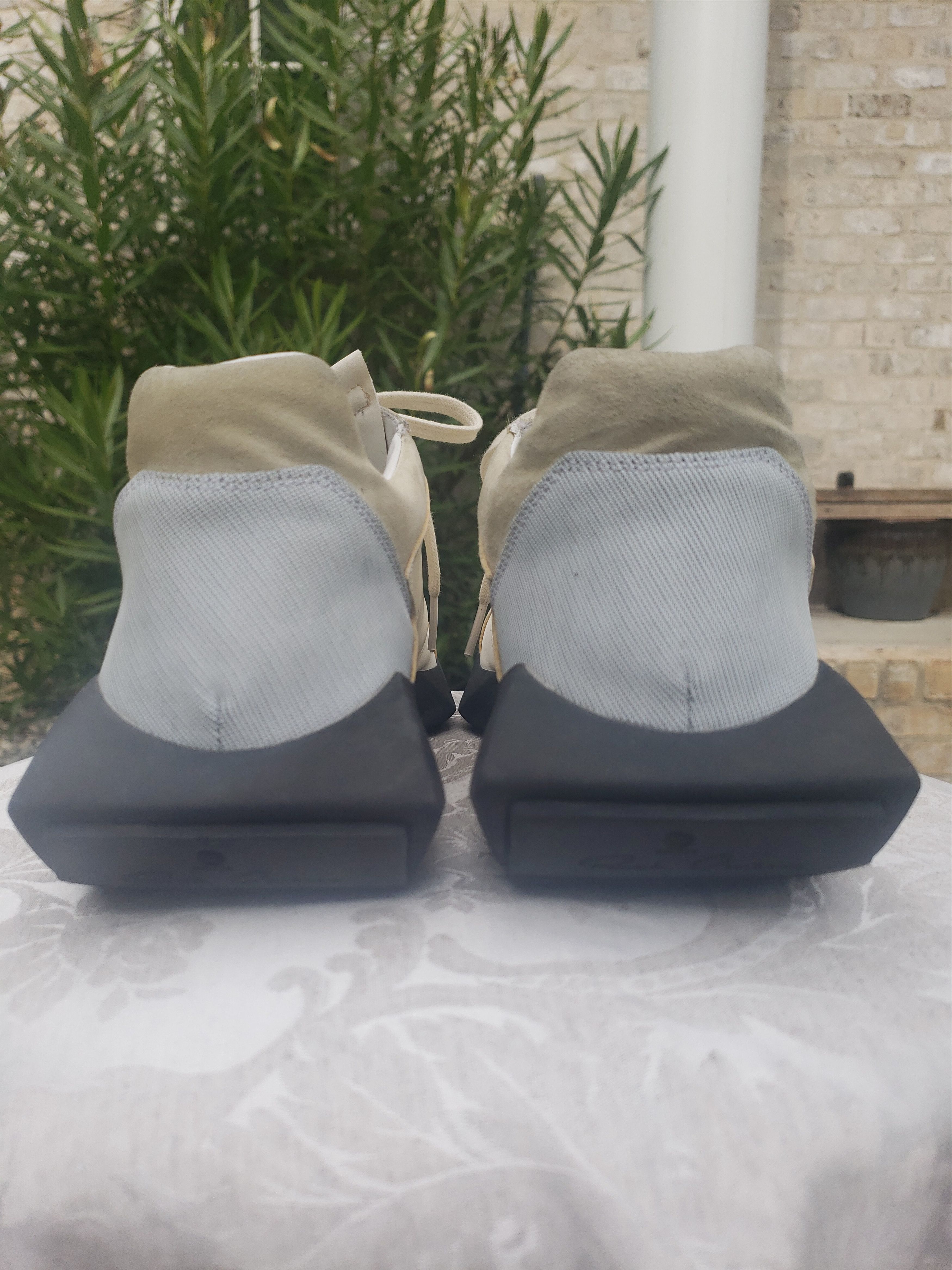 Adidas × Rick Owens Milk Tech Runners Size US 11 / EU 44 - 7 Thumbnail