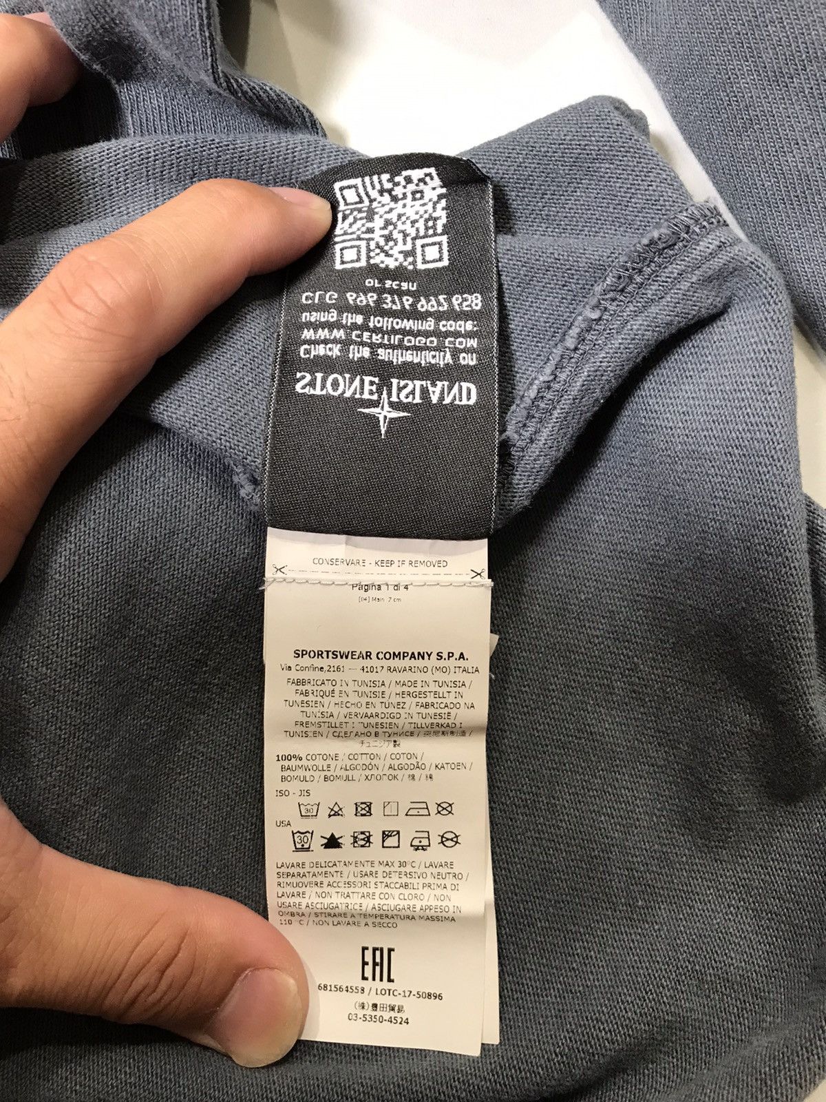 Stone Island Stone Island Vintage Washed Crewneck 3XL Rare Size Sale !! Size US XL / EU 56 / 4 - 6 Thumbnail
