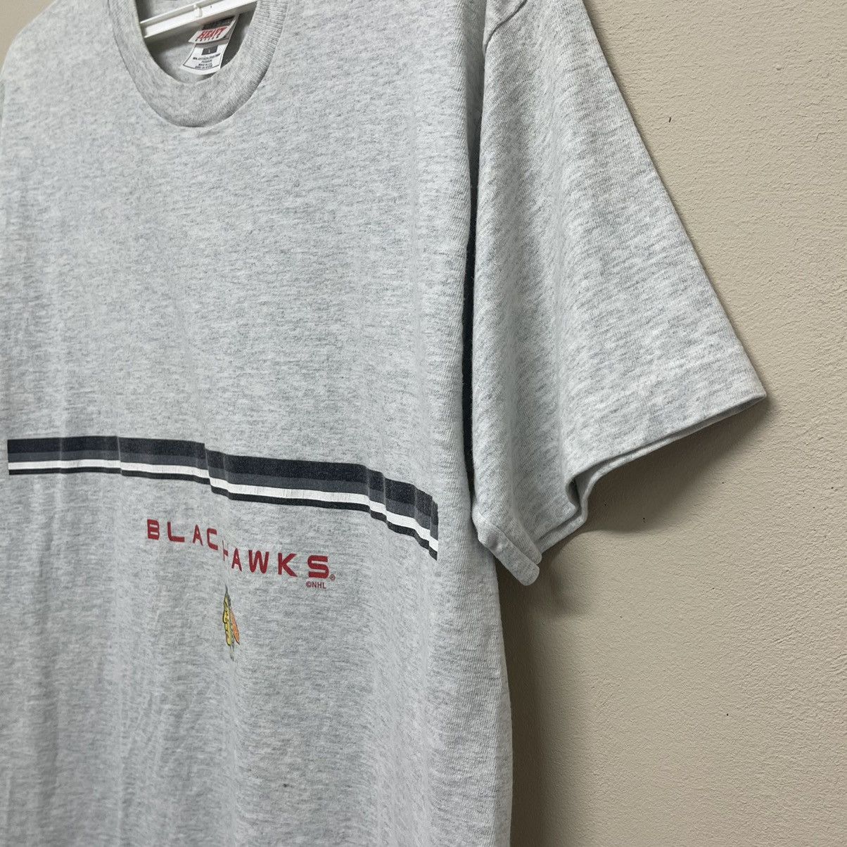 NHL Chicago Blackhawks Vintage 90s Shirt Ice Hockey Team Size US L / EU 52-54 / 3 - 3 Thumbnail