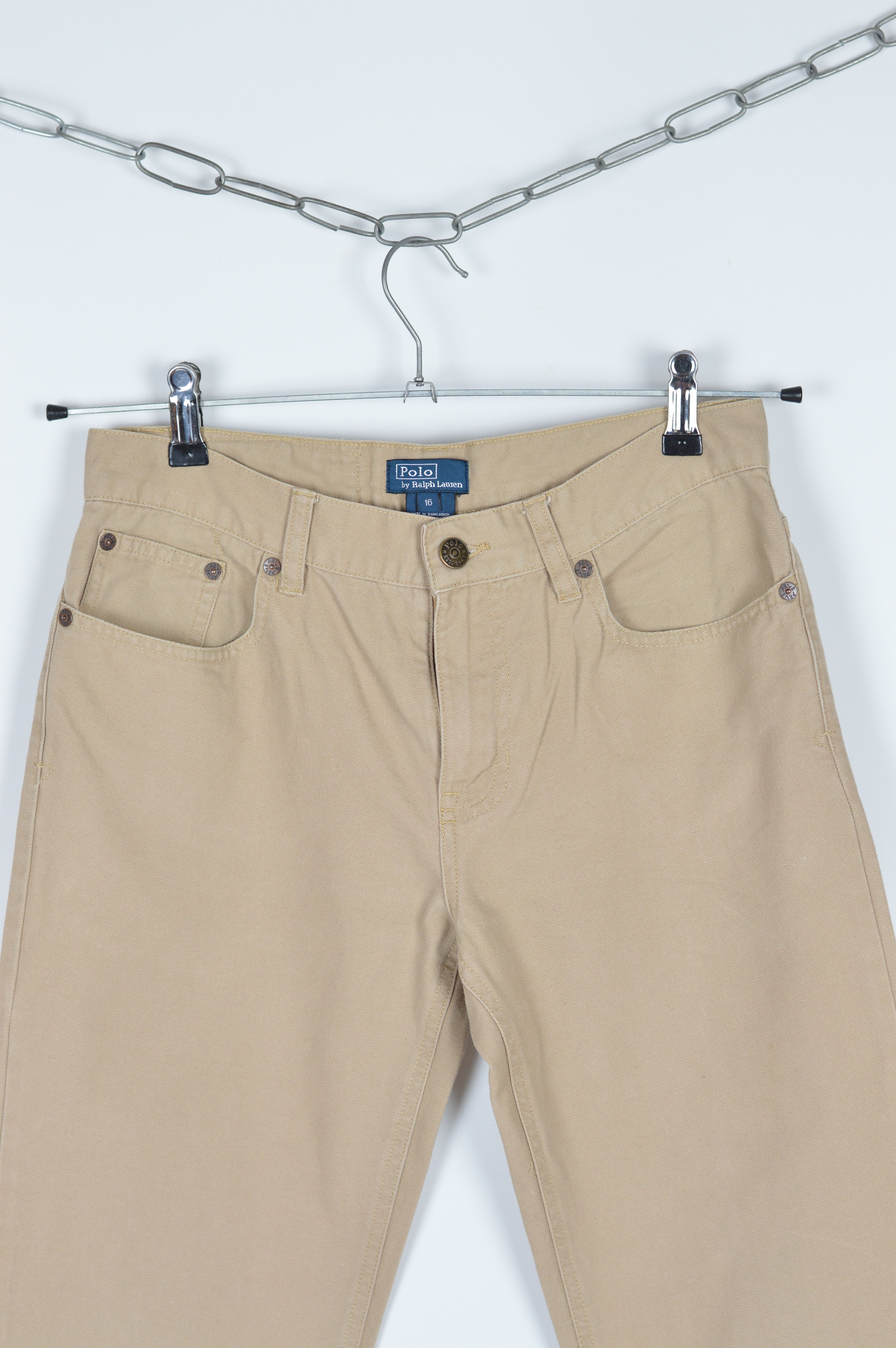 Polo Ralph Lauren × Ralph Lauren × Vintage Vintage Polo Ralph Lauren chino pants Size US 31 - 7 Thumbnail
