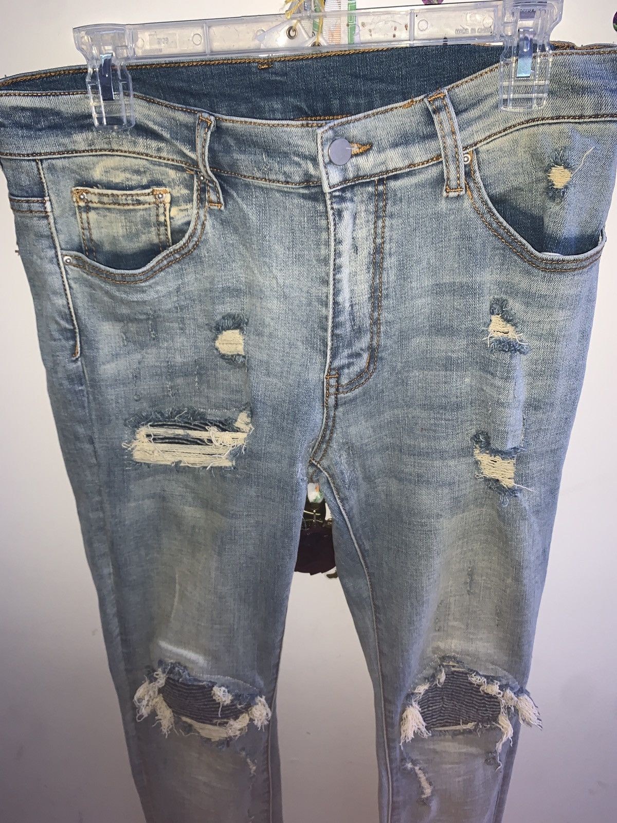 パンツ mnml X162 STRETCH SKINNY DENIM X162 Stretch Denim - Blue – mnmlkods.la