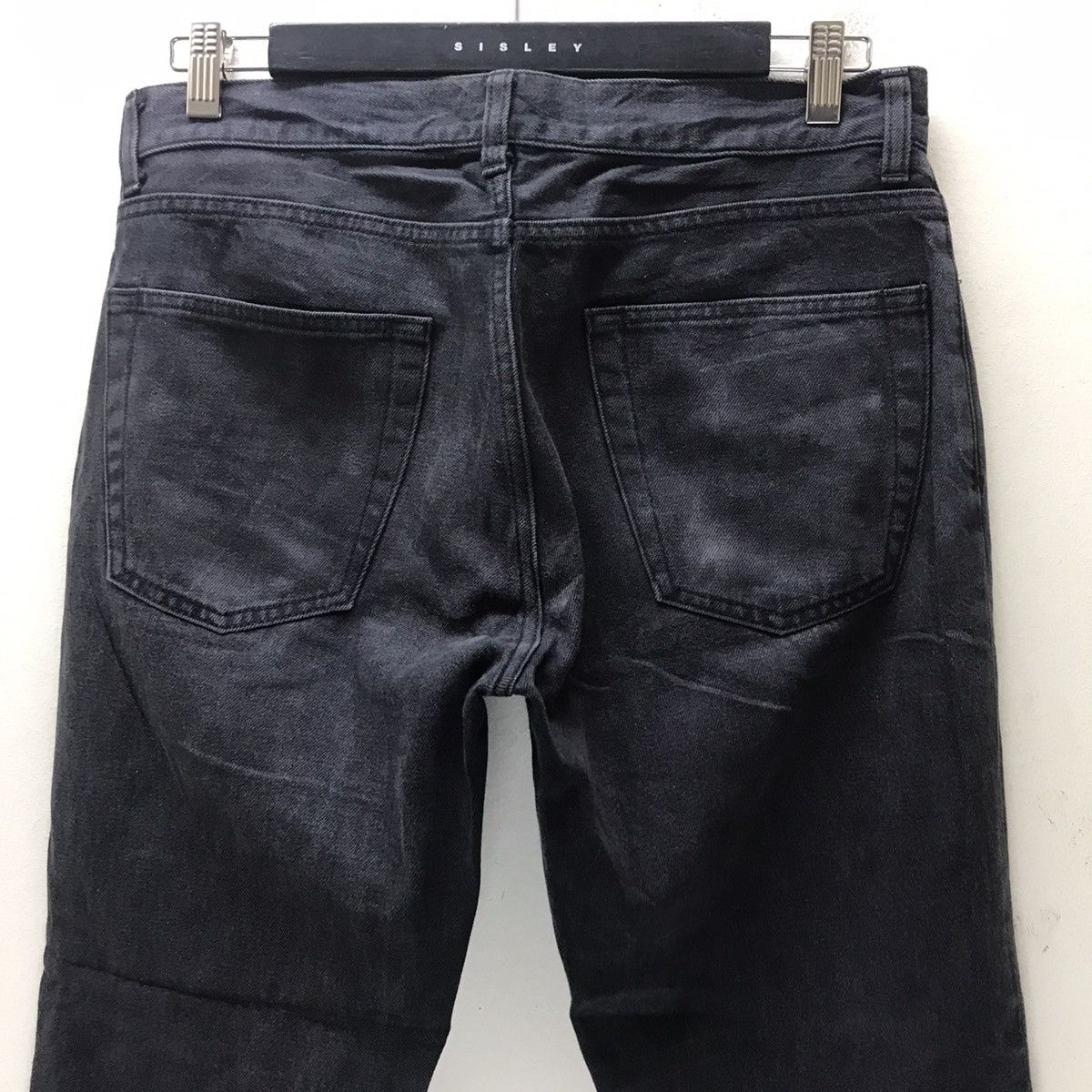 Studio D'Artisan Vintage Studio D Artisan Faded Black Denim Jeans Size US 32 / EU 48 - 11 Thumbnail