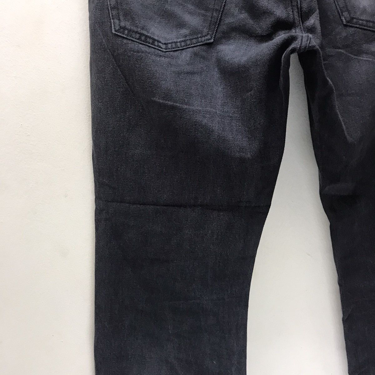 Studio D'Artisan Vintage Studio D Artisan Faded Black Denim Jeans Size US 32 / EU 48 - 12 Thumbnail