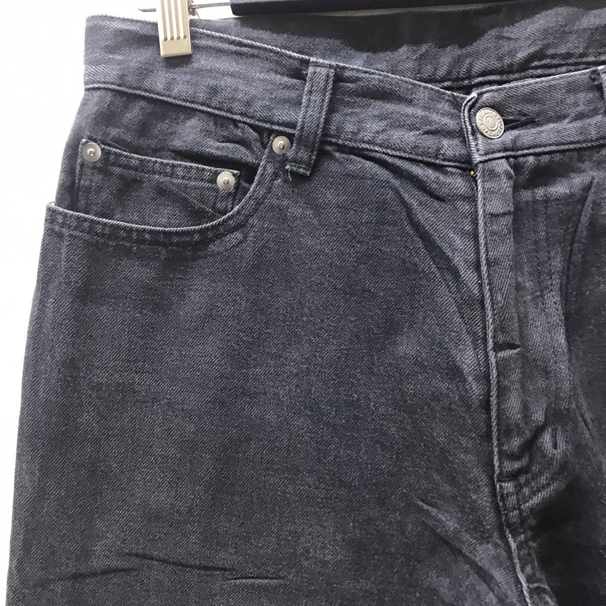 Studio D'Artisan Vintage Studio D Artisan Faded Black Denim Jeans Size US 32 / EU 48 - 4 Thumbnail