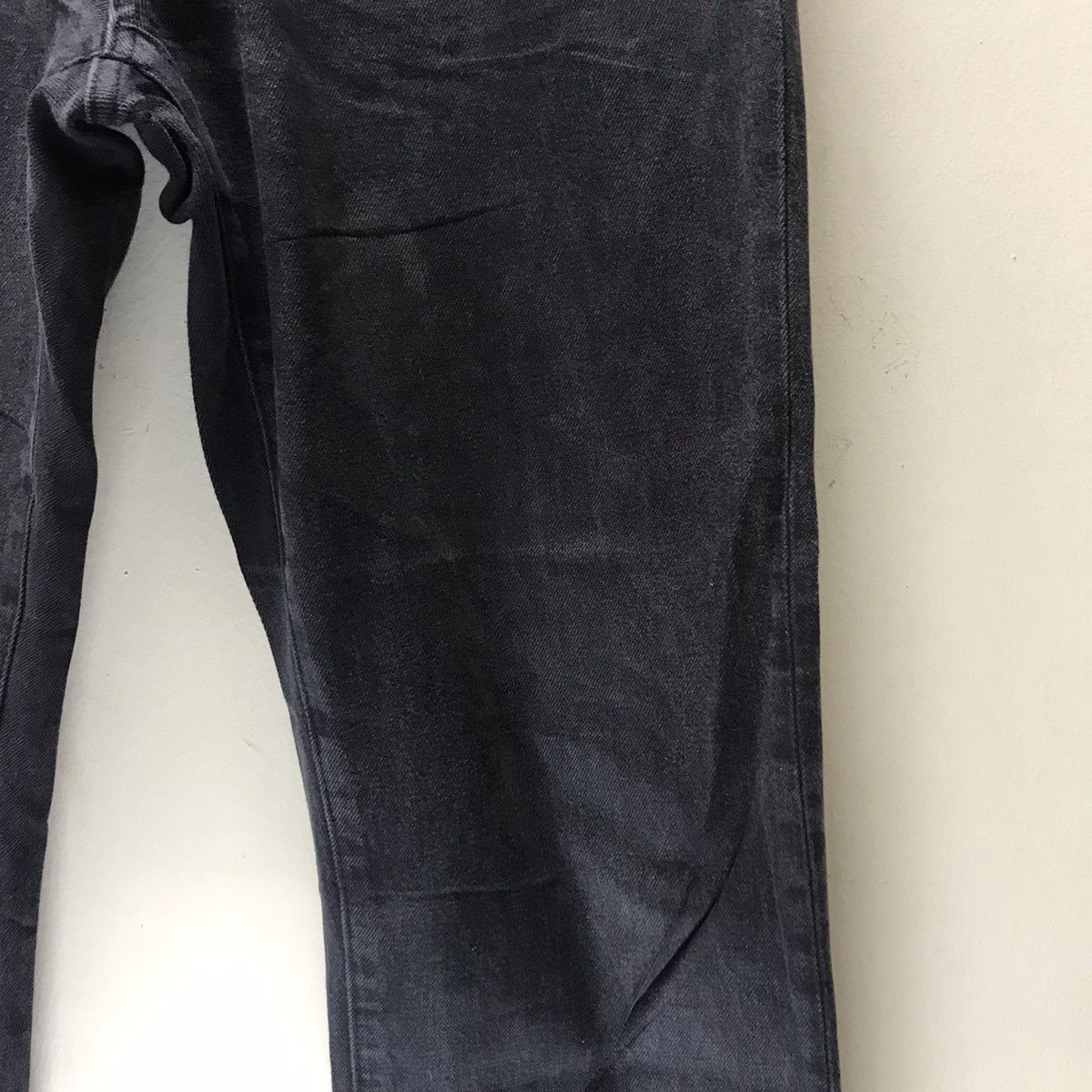 Studio D'Artisan Vintage Studio D Artisan Faded Black Denim Jeans Size US 32 / EU 48 - 7 Thumbnail