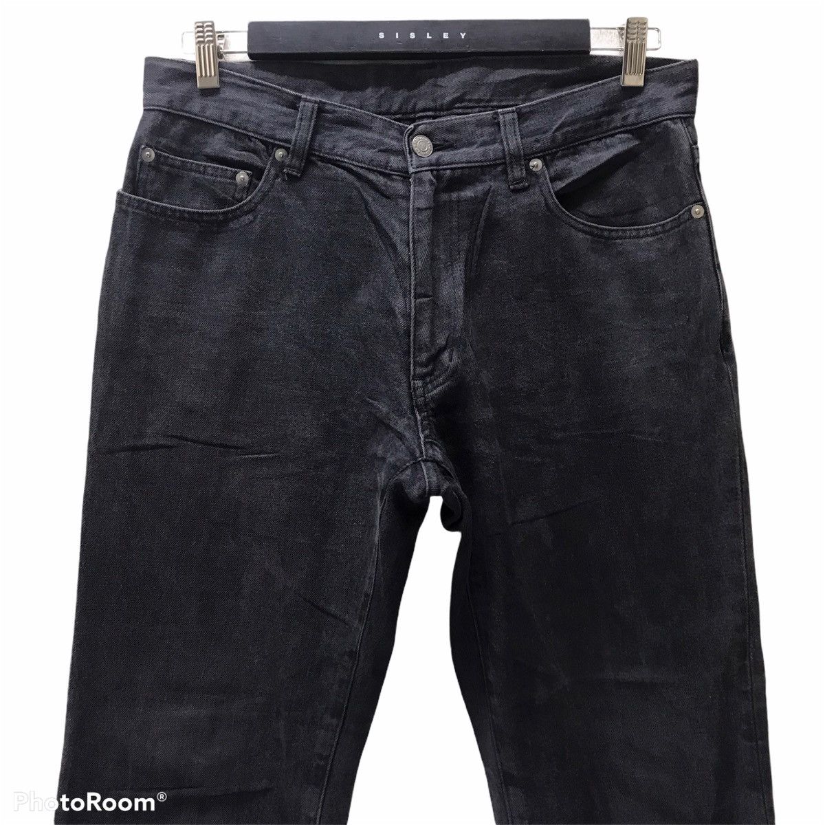Studio D'Artisan Vintage Studio D Artisan Faded Black Denim Jeans Size US 32 / EU 48 - 3 Thumbnail