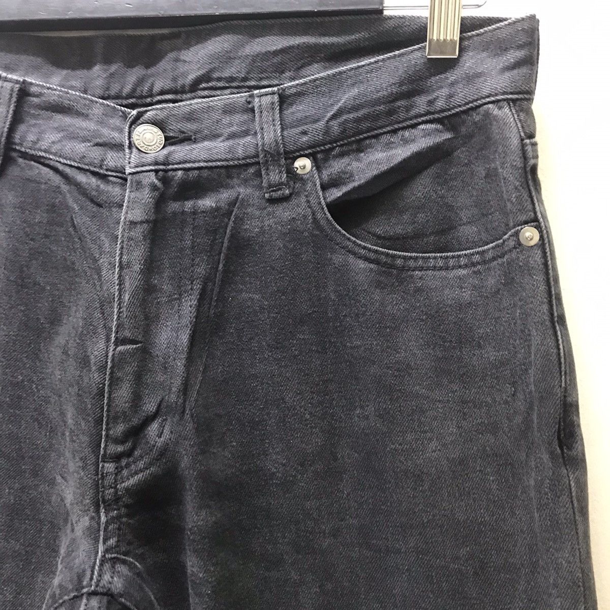 Studio D'Artisan Vintage Studio D Artisan Faded Black Denim Jeans Size US 32 / EU 48 - 5 Thumbnail