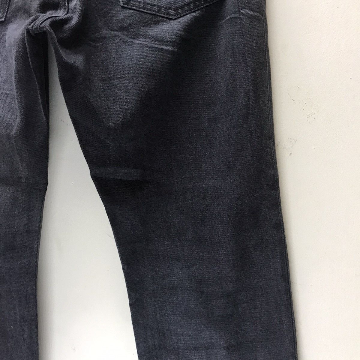 Studio D'Artisan Vintage Studio D Artisan Faded Black Denim Jeans Size US 32 / EU 48 - 13 Thumbnail