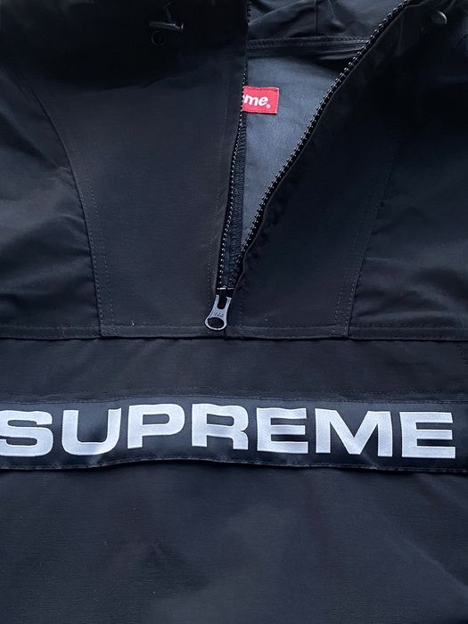 Supreme SUPREME - HEAVY NYLON ANORAK BLACK | Grailed