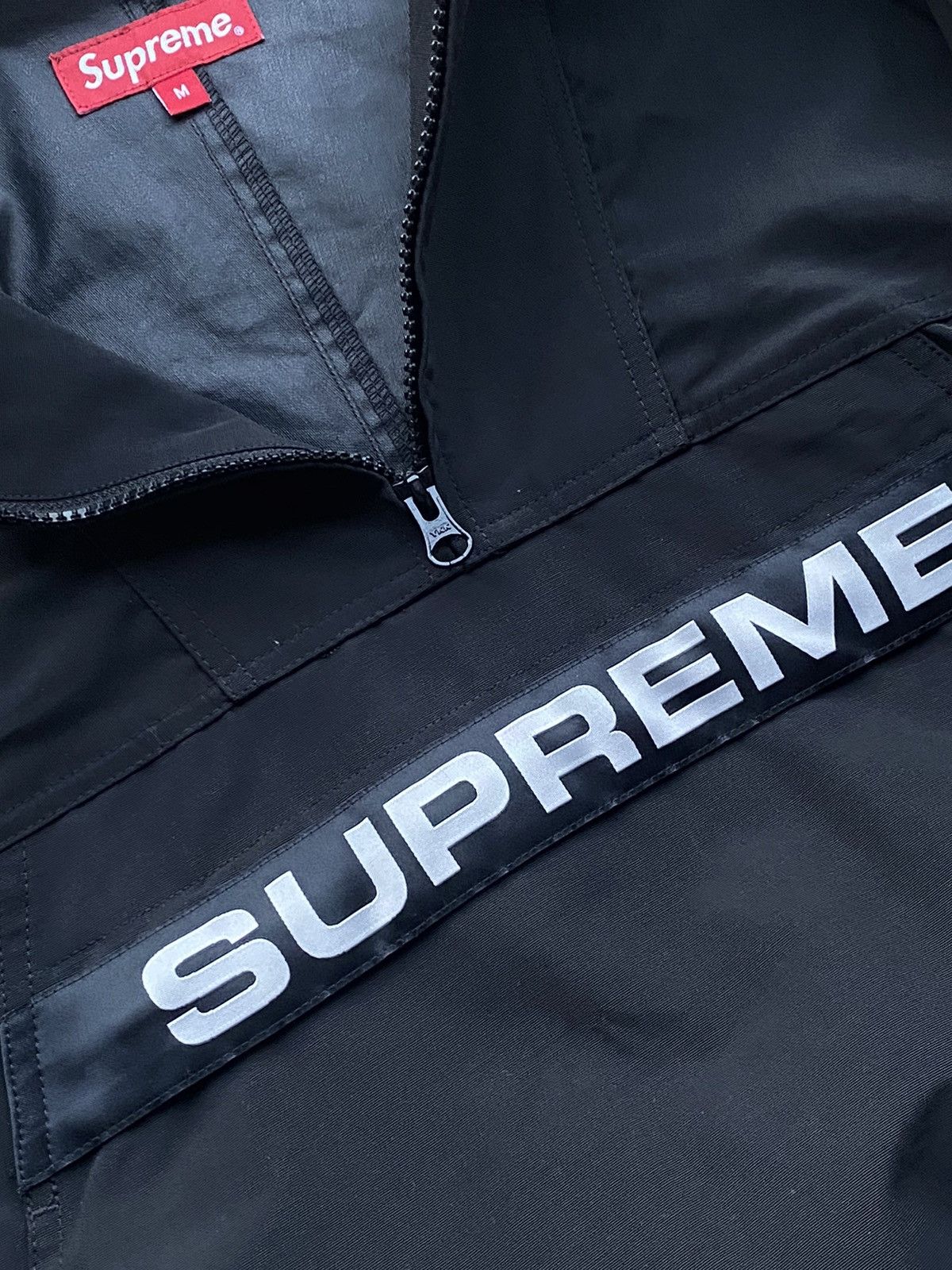 Supreme SUPREME - HEAVY NYLON ANORAK BLACK | Grailed