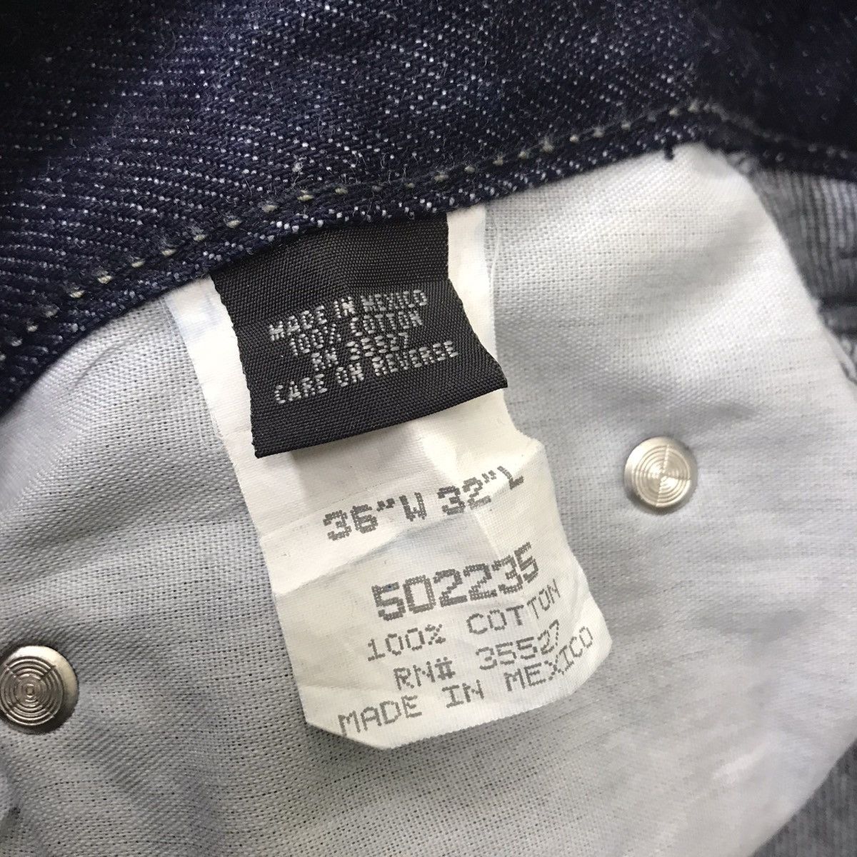 Marithe + Francois Girbaud Marithe Francois Girbaud Denim Baggy Loose Pants Selvedge Size US 36 / EU 52 - 20 Thumbnail