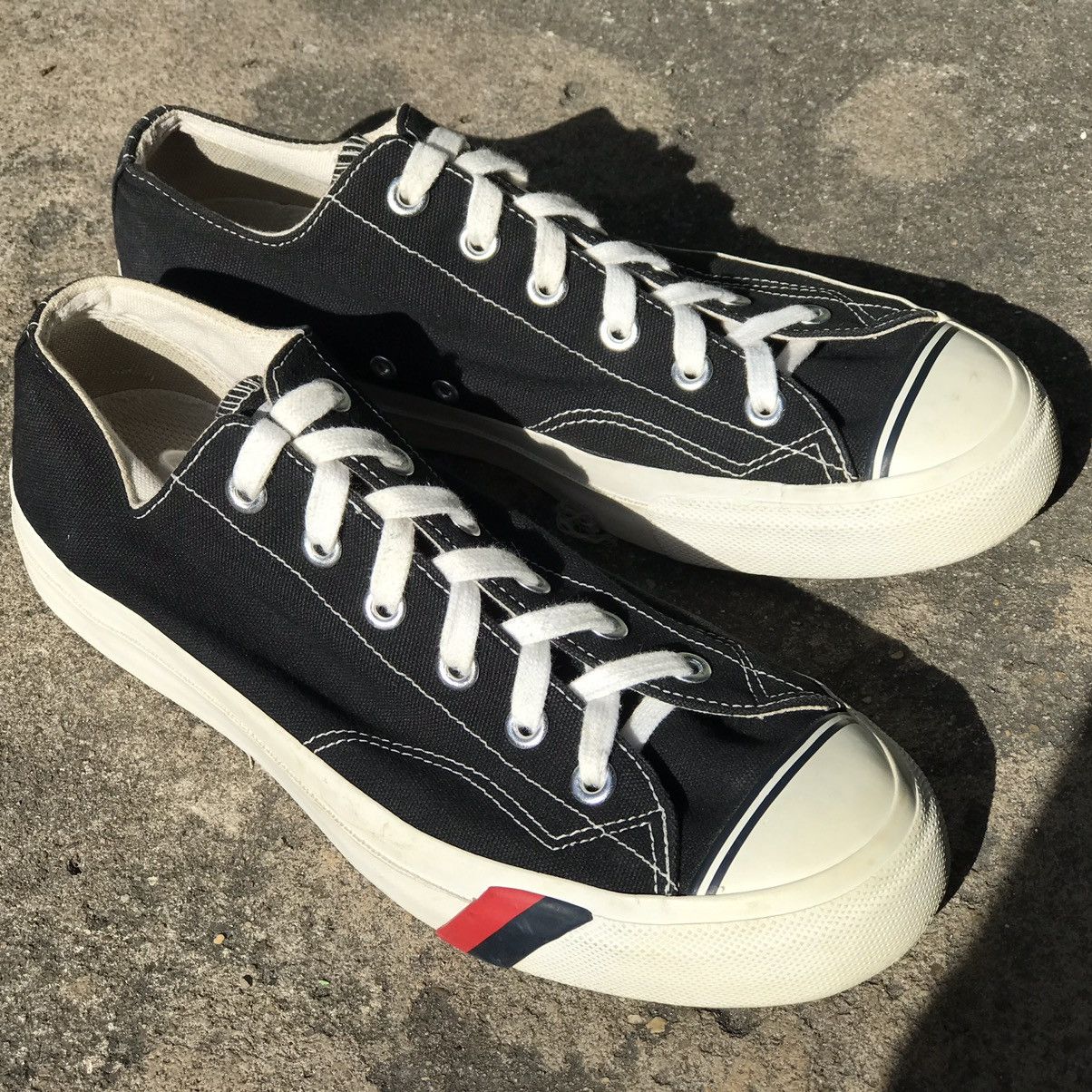 Vintage Pro-Keds Royal Low Black | Grailed