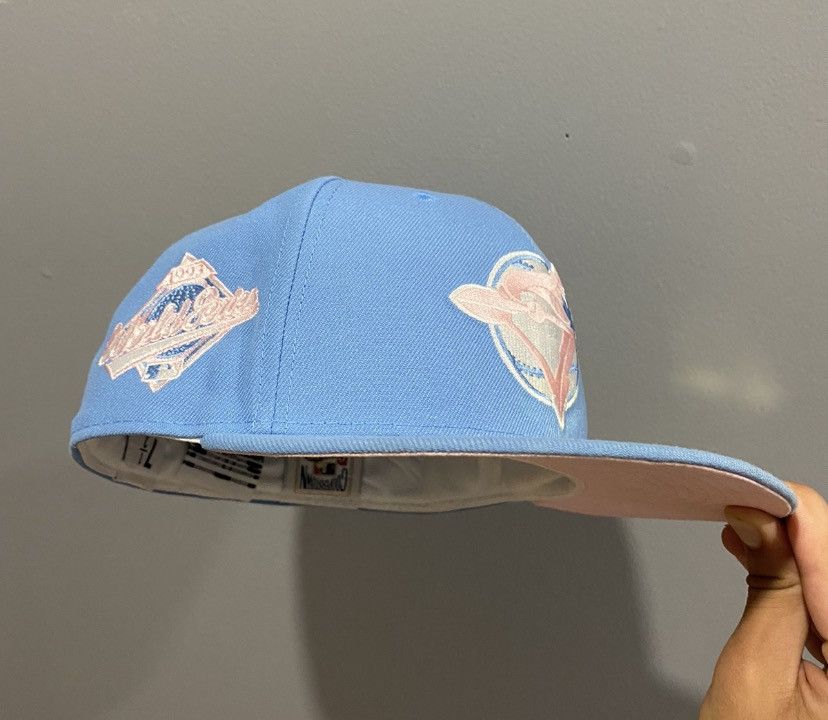 Cotton Candy Blue Jays Fitted