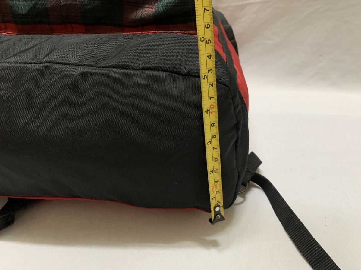 Vintage Vintage Rucksack - Lightweight Checkered Backpack Size ONE SIZE - 15 Thumbnail