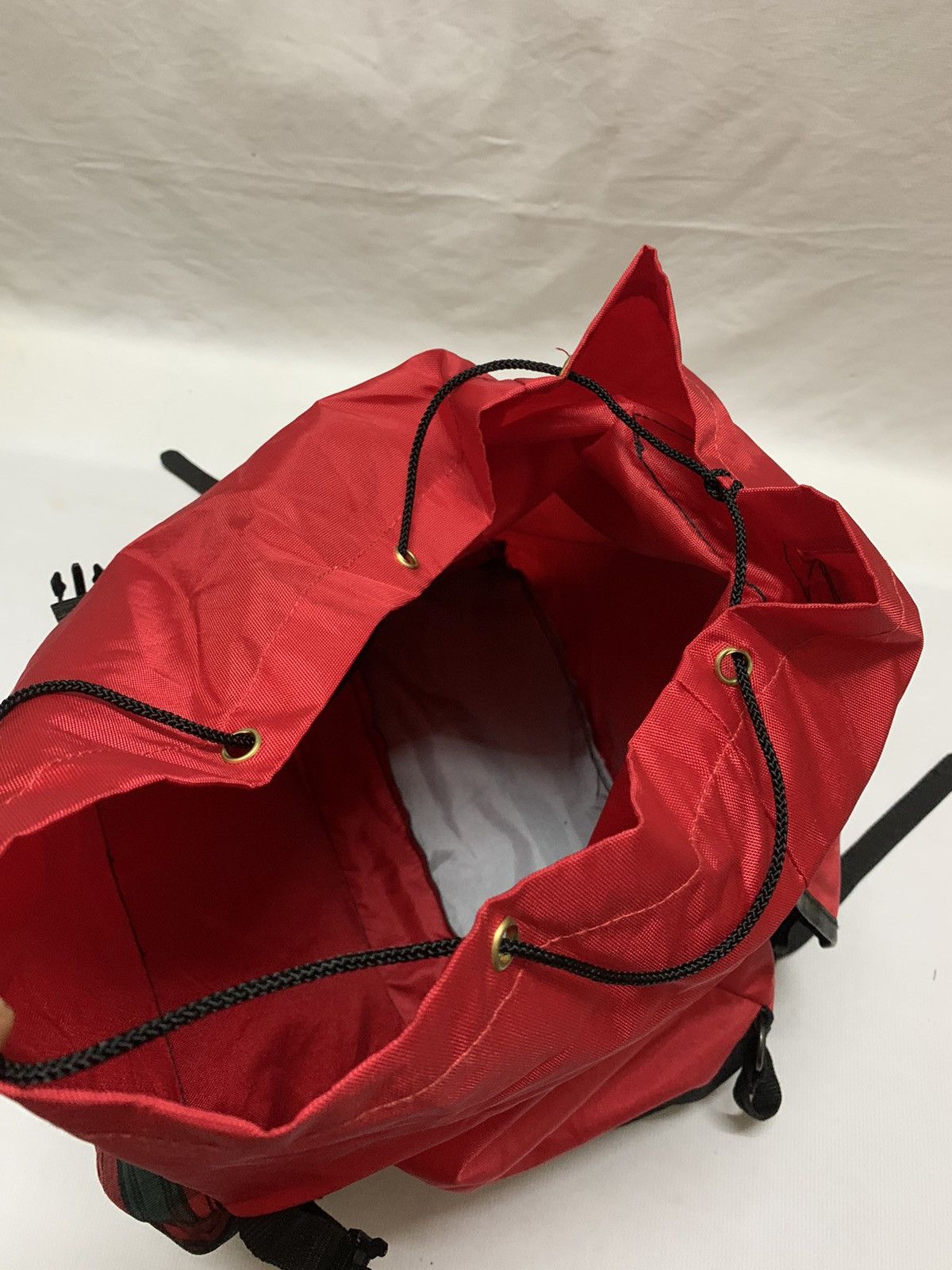 Vintage Vintage Rucksack - Lightweight Checkered Backpack Size ONE SIZE - 10 Thumbnail