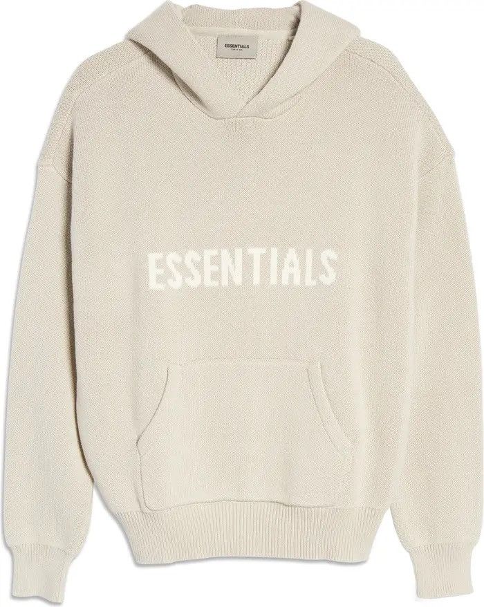 Fear of God Nordstrom Fear Of God Essentials Nordstrom Special Knit Hoodie Stone M Grailed
