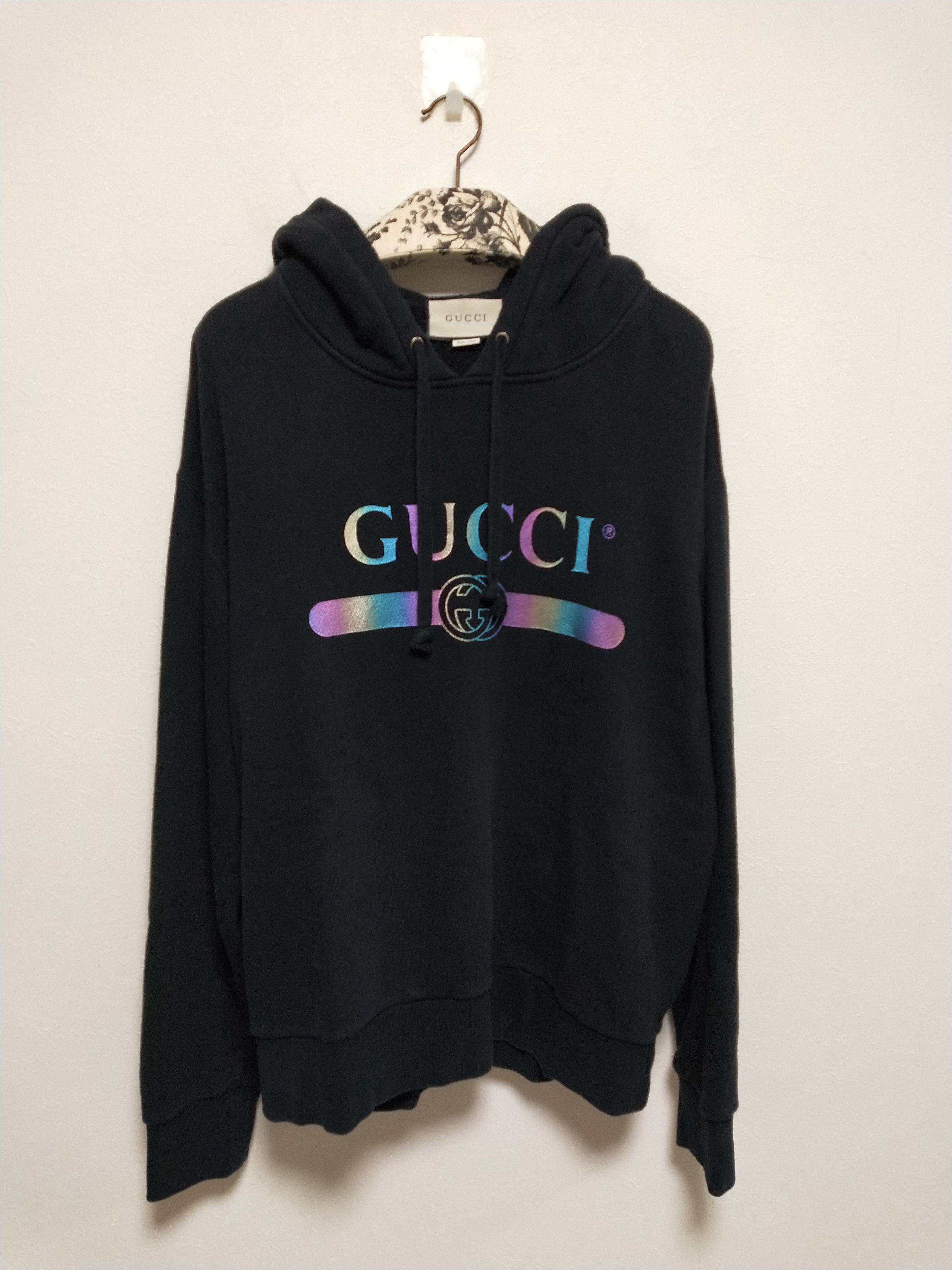 Gucci best sale iridescent hoodie