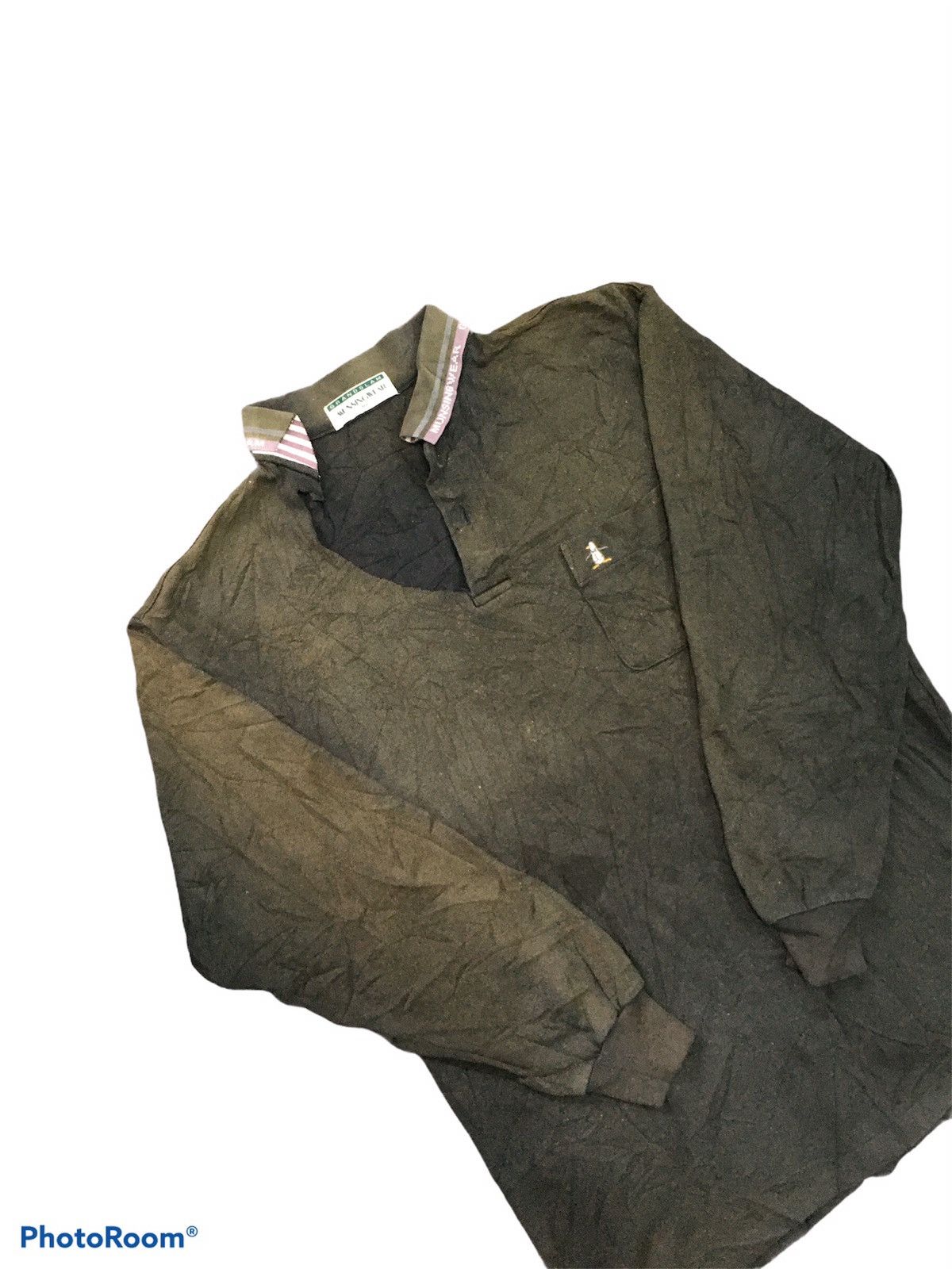 Vintage Vintage 90’s Thrashed Sun Faded Long Sleeve Size US M / EU 48-50 / 2 - 2 Thumbnail
