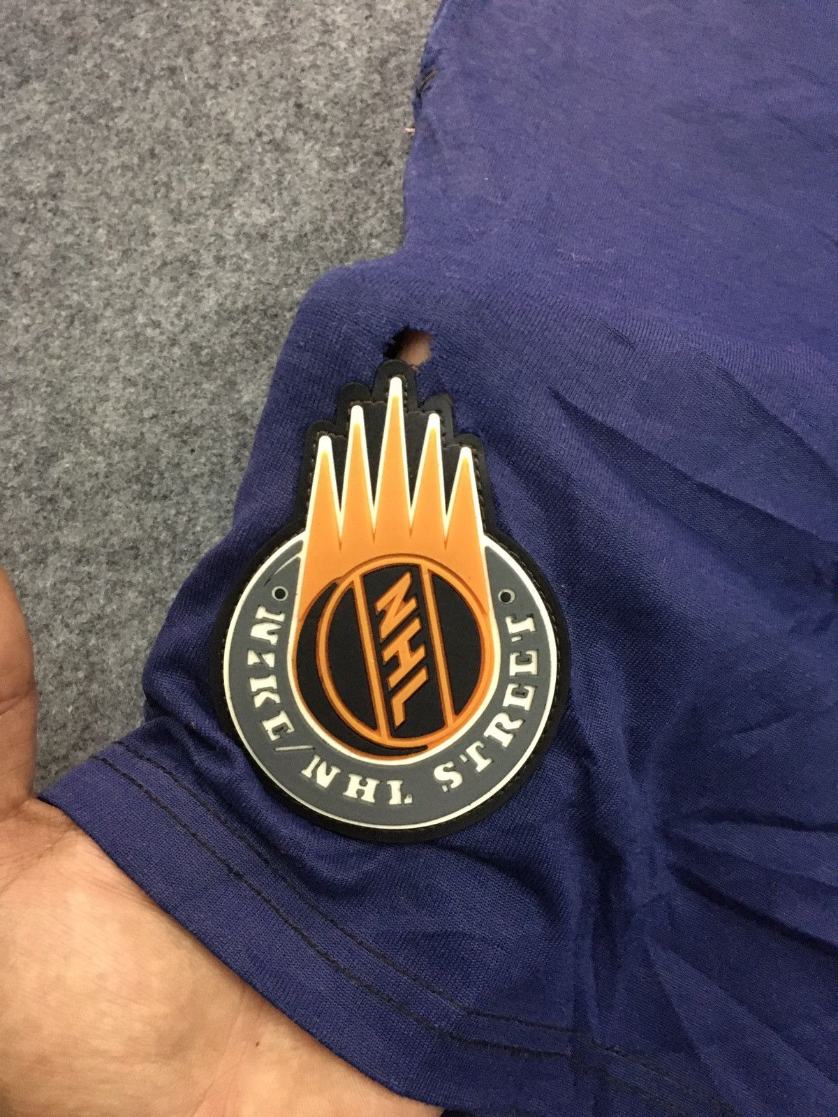 NHL Vintage Trashed Faded Nhl Offical Short Size US 36 / EU 52 - 2 Thumbnail