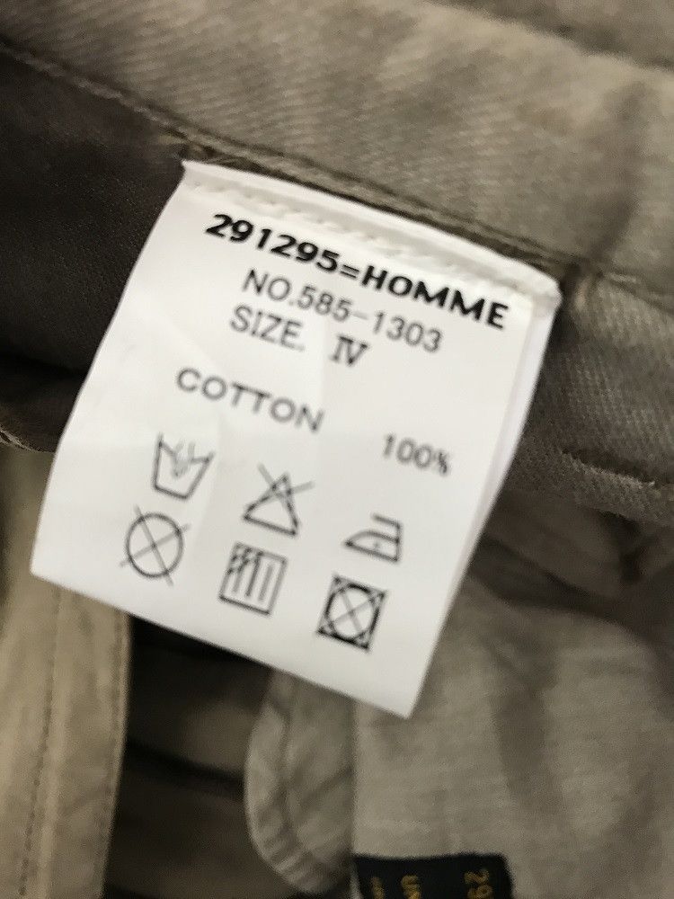 291295=Homme Vintage 291295=HOMME Japan Cargo Trouser Pant Size US 34 / EU 50 - 20 Thumbnail