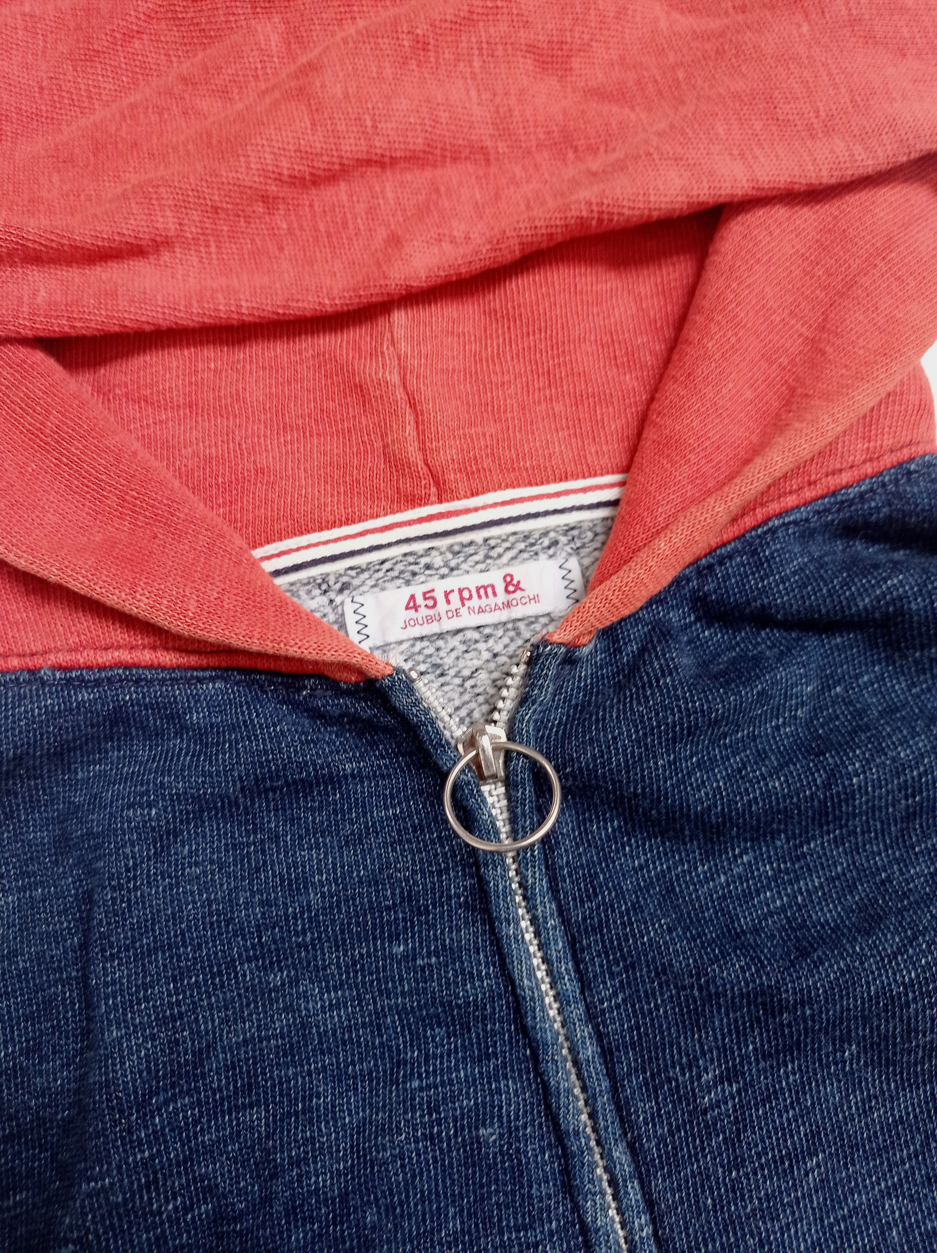 45rpm × Japanese Brand 45rpm joubu de nagamochi twotone hoodie zipper Size US M / EU 48-50 / 2 - 2 Thumbnail
