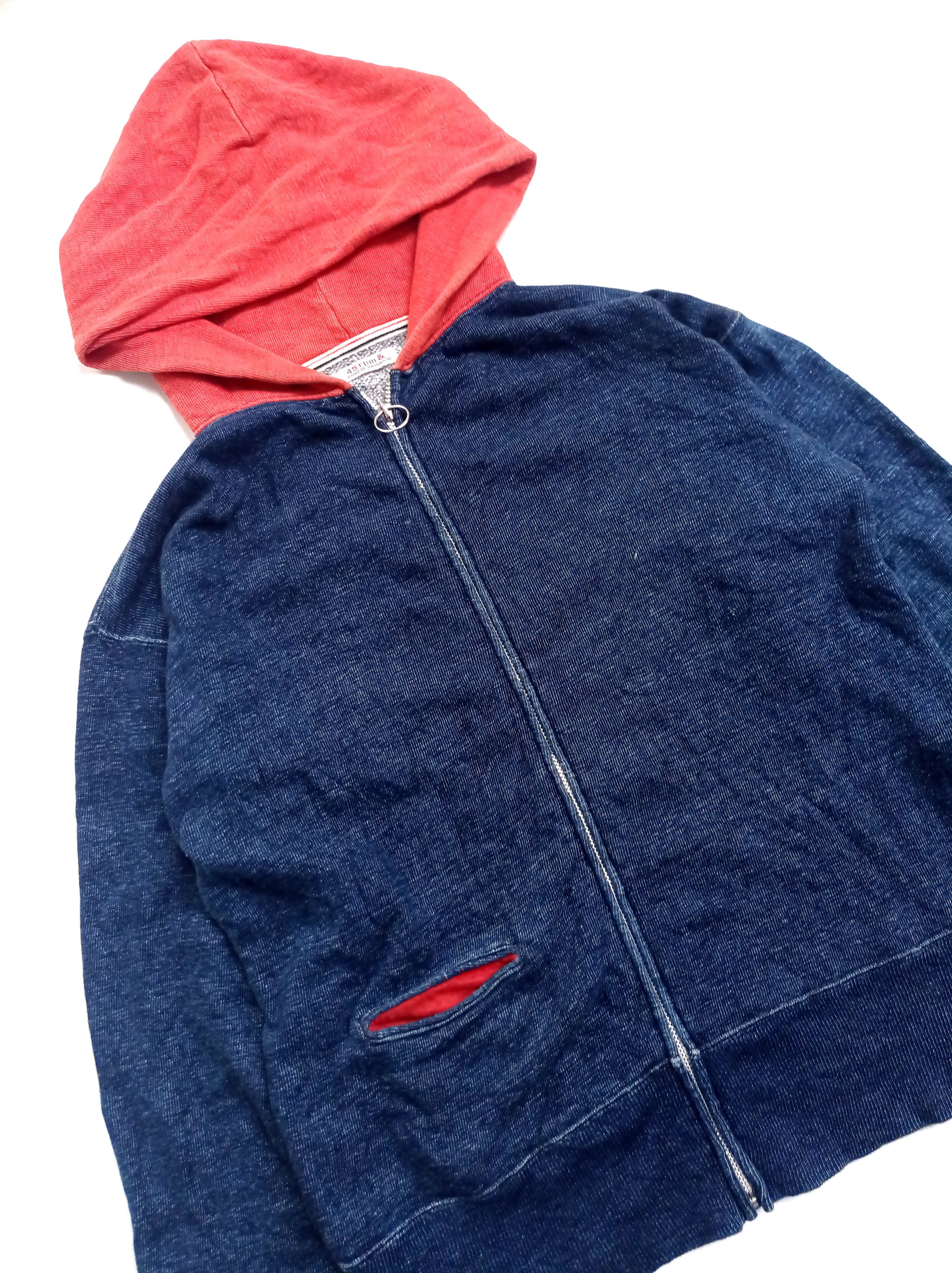 45rpm × Japanese Brand 45rpm joubu de nagamochi twotone hoodie zipper Size US M / EU 48-50 / 2 - 4 Thumbnail