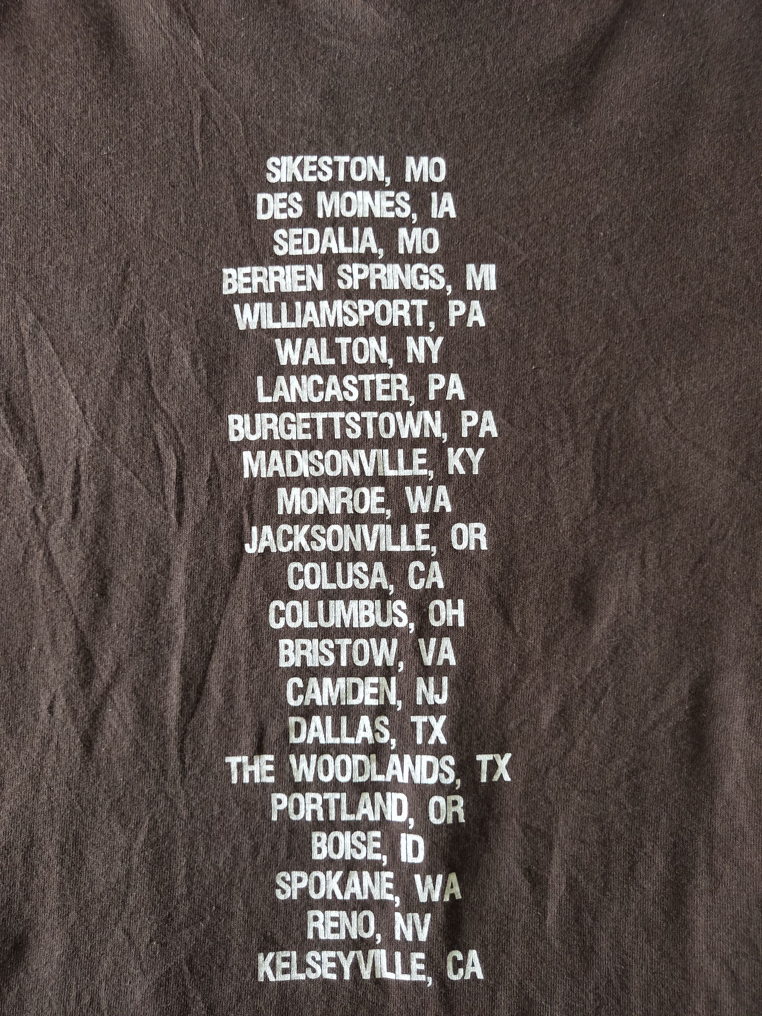 Band Tees × Vintage Vintage 2005 Sara Evans On Tour In The USA Tee Size US S / EU 44-46 / 1 - 5 Thumbnail