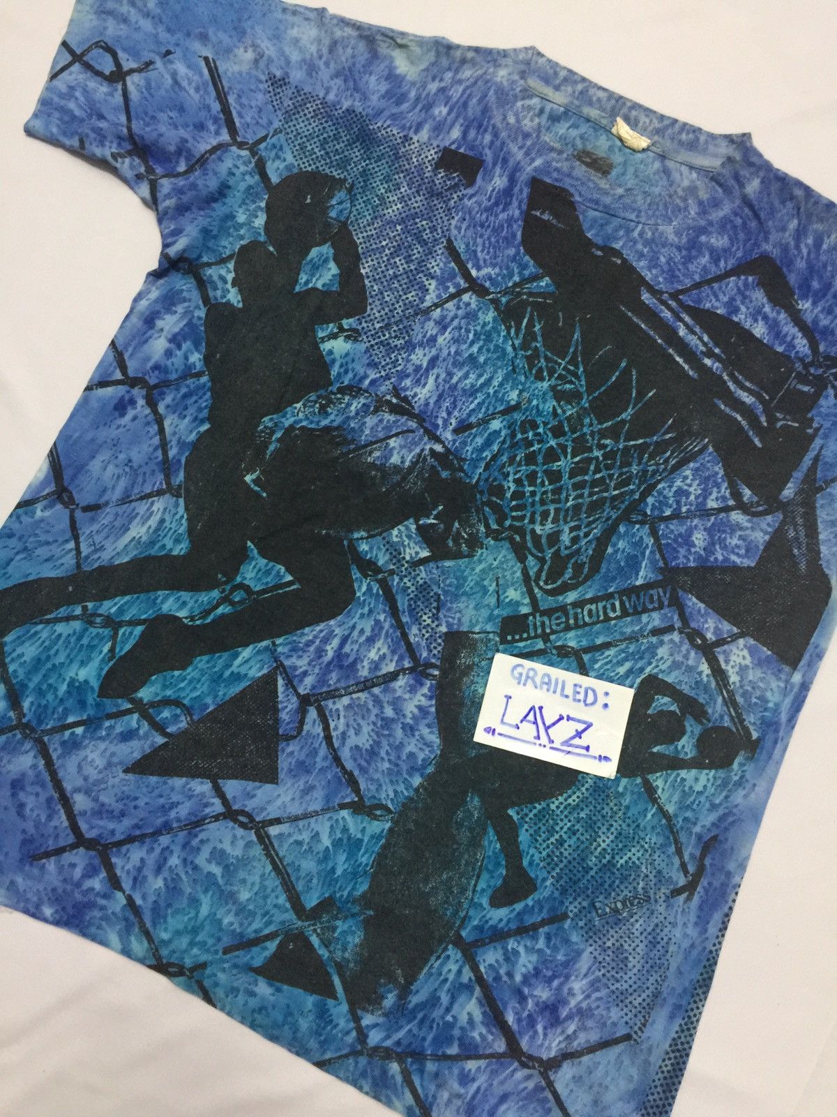 Vintage Full Printed Shirt Slam Dunk Overprinted
