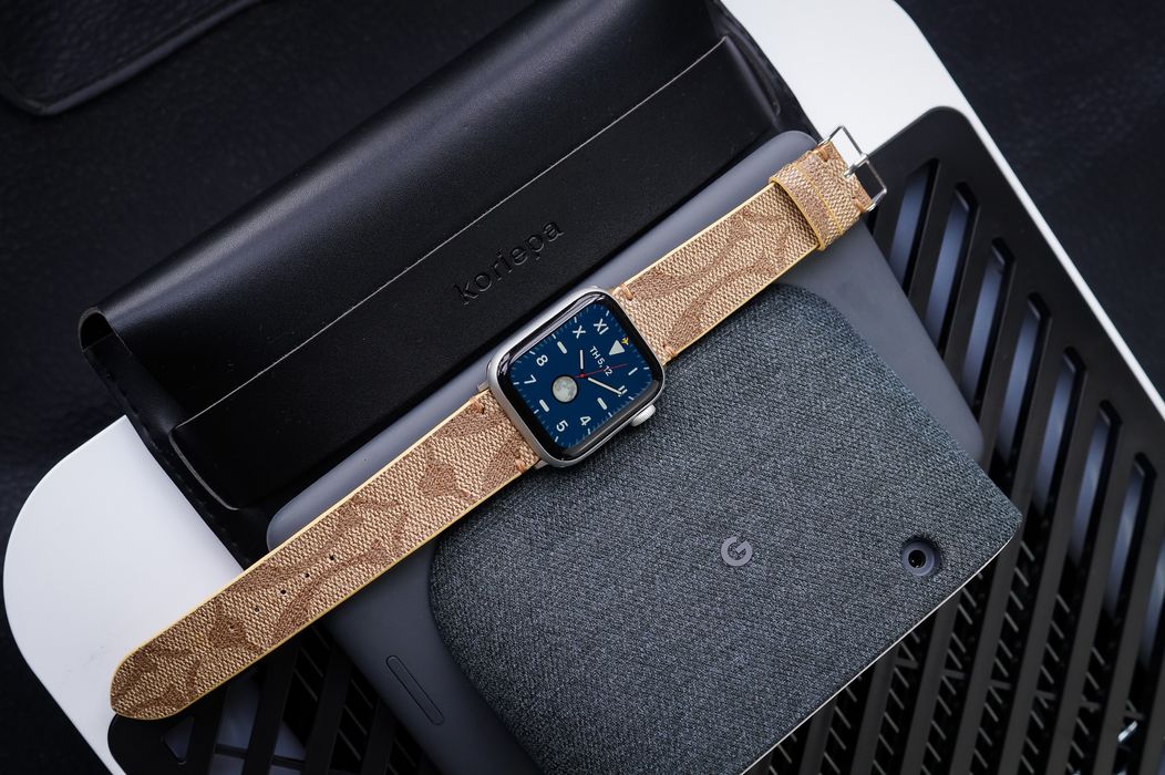 Handmade Coach Apple Watch Band For All Series Grailed