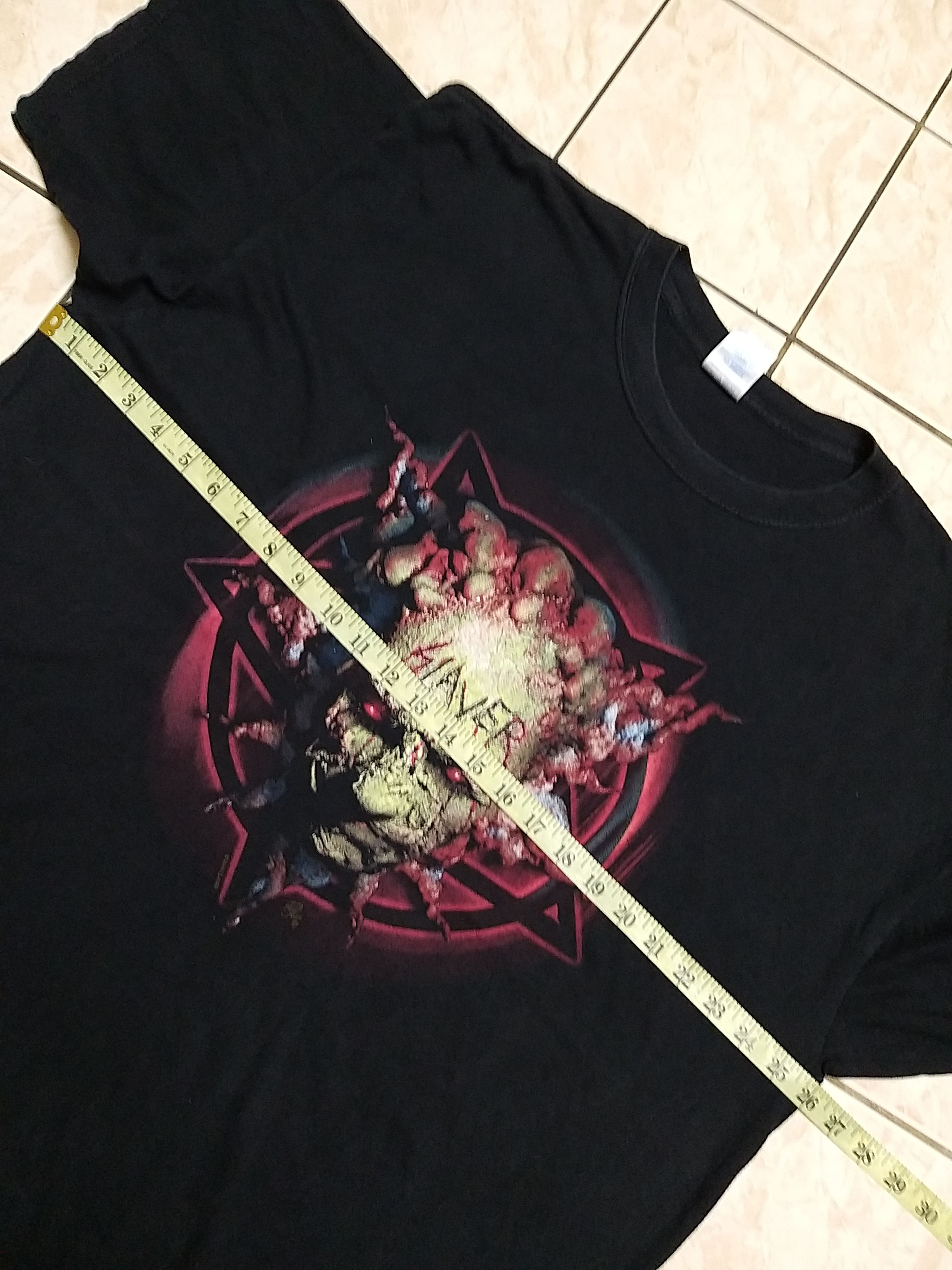 Band Tees VINTAGE Y2K SLAYER BAND 2003 T SHIRT Size US XXL / EU 58 / 5 - 5 Thumbnail