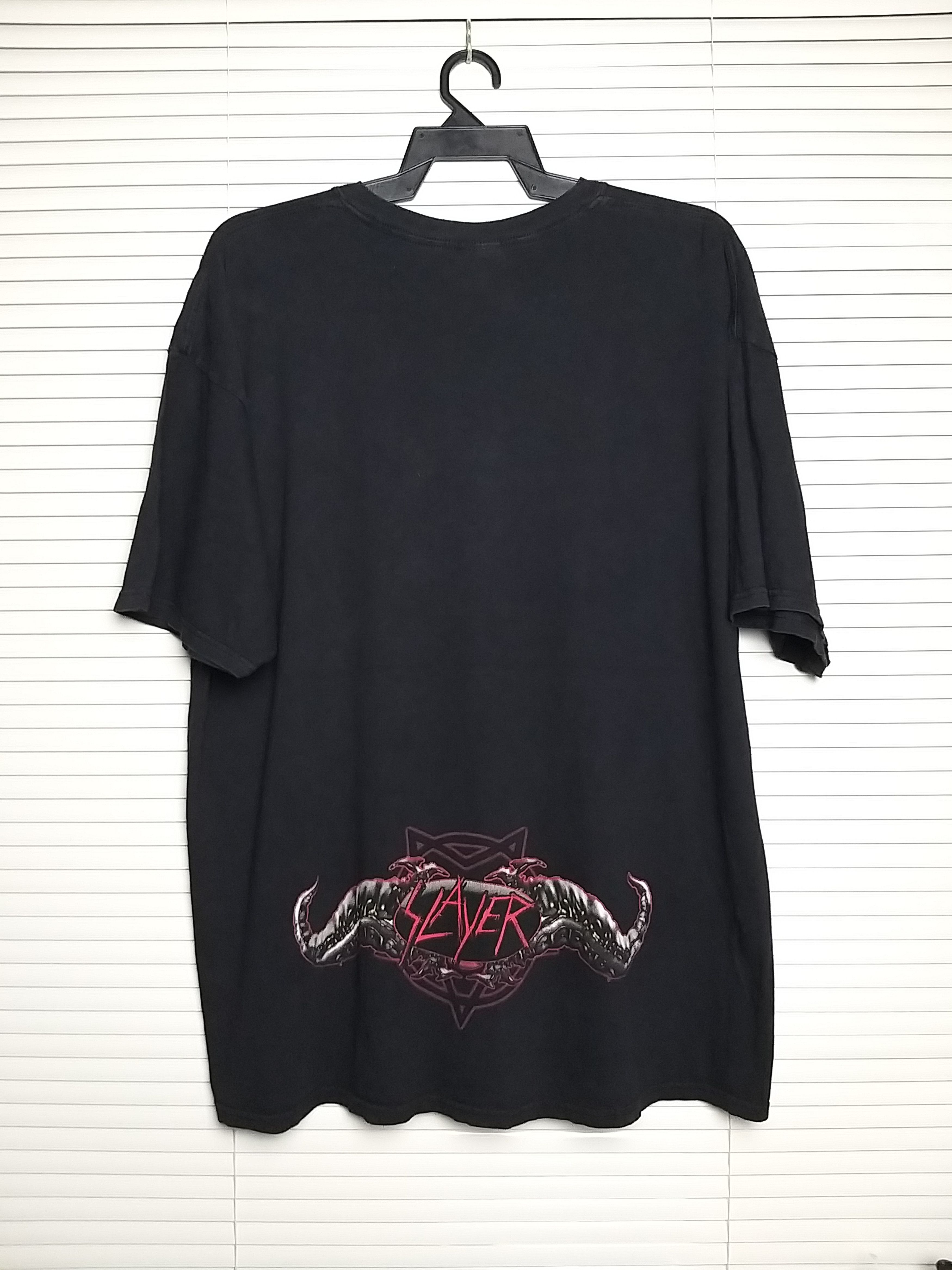 Band Tees VINTAGE Y2K SLAYER BAND 2003 T SHIRT Size US XXL / EU 58 / 5 - 3 Thumbnail