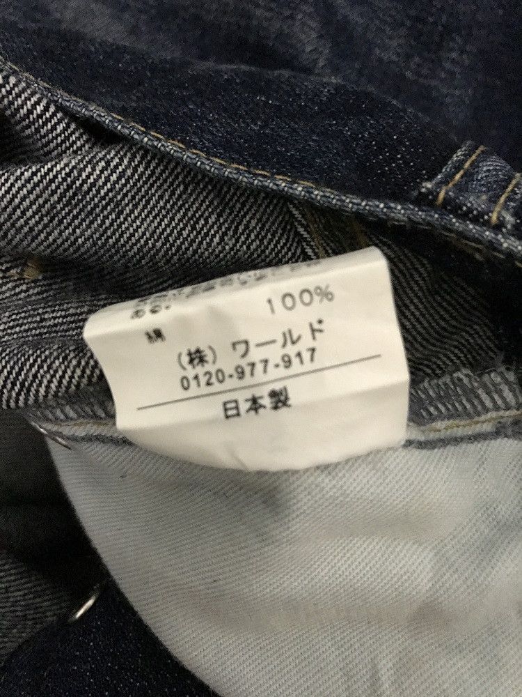 Designer × Japanese Brand × Takeo Kikuchi TAKEO KIKUCHI Japan Distressed Zigzag Patchwork Denim Size US 32 / EU 48 - 19 Thumbnail