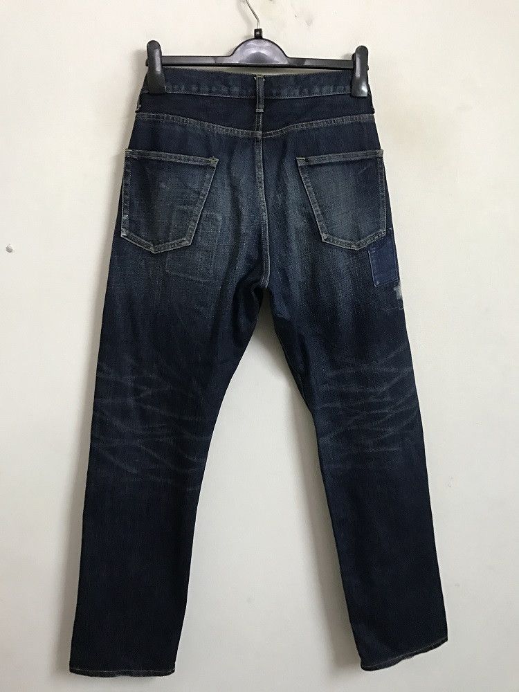 Designer × Japanese Brand × Takeo Kikuchi TAKEO KIKUCHI Japan Distressed Zigzag Patchwork Denim Size US 32 / EU 48 - 11 Thumbnail