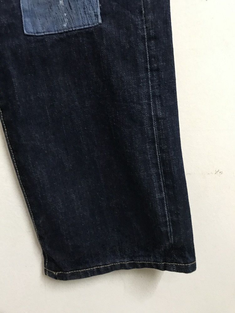 Designer × Japanese Brand × Takeo Kikuchi TAKEO KIKUCHI Japan Distressed Zigzag Patchwork Denim Size US 32 / EU 48 - 10 Thumbnail