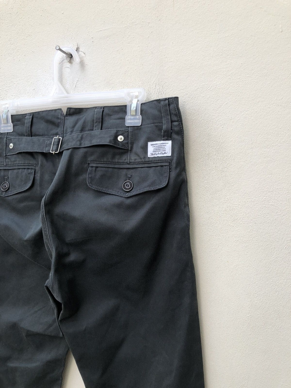 Goodhood GOODHOOD X R.NEWBOLD Faded Chinos Trouser Pant Size US 31 - 12 Thumbnail