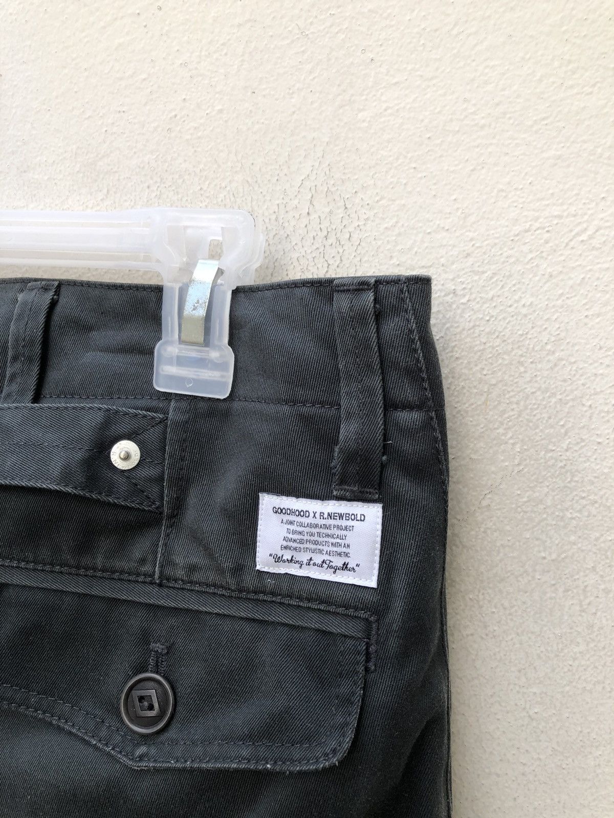 Goodhood GOODHOOD X R.NEWBOLD Faded Chinos Trouser Pant Size US 31 - 13 Thumbnail