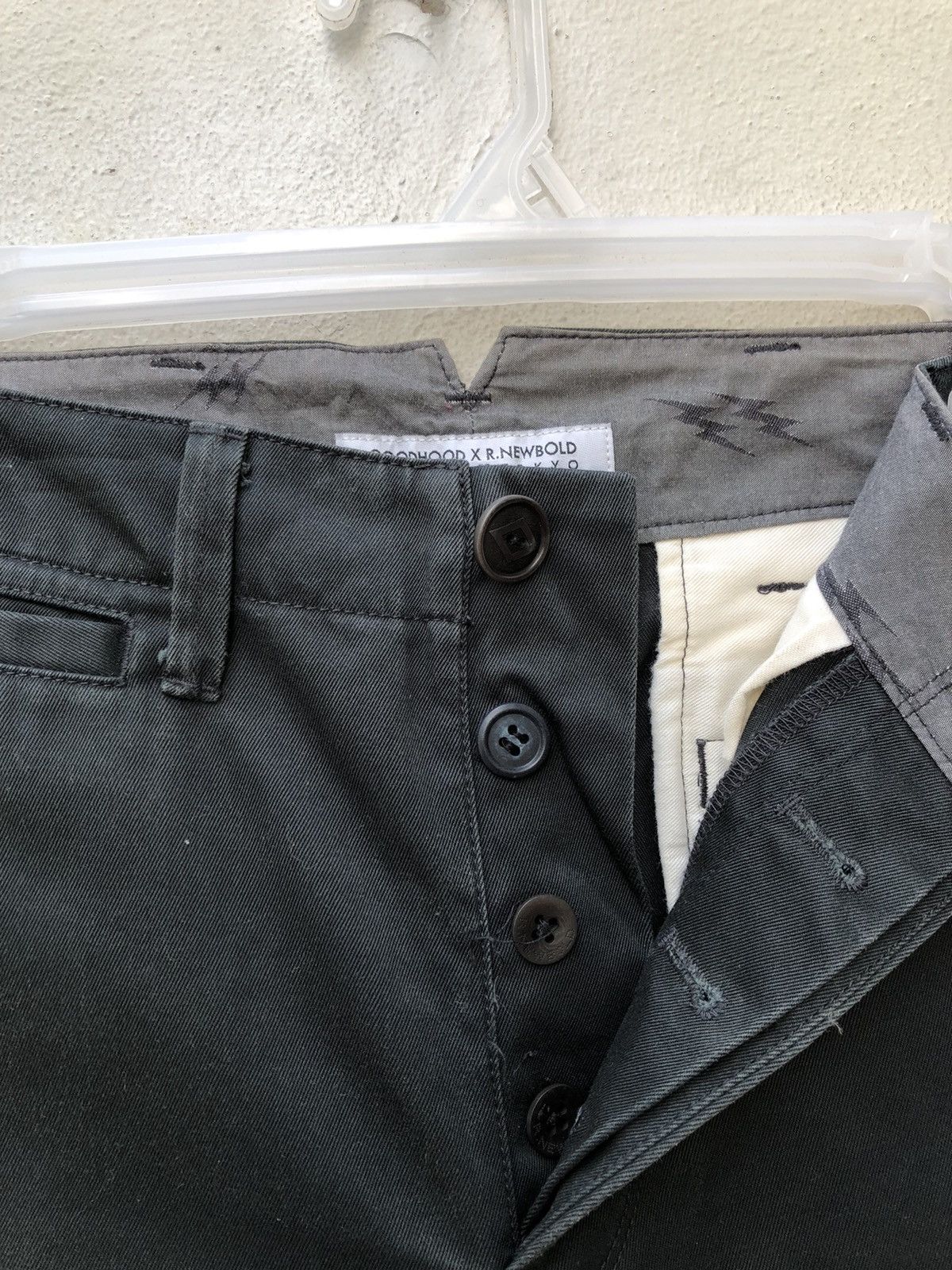 Goodhood GOODHOOD X R.NEWBOLD Faded Chinos Trouser Pant Size US 31 - 3 Thumbnail