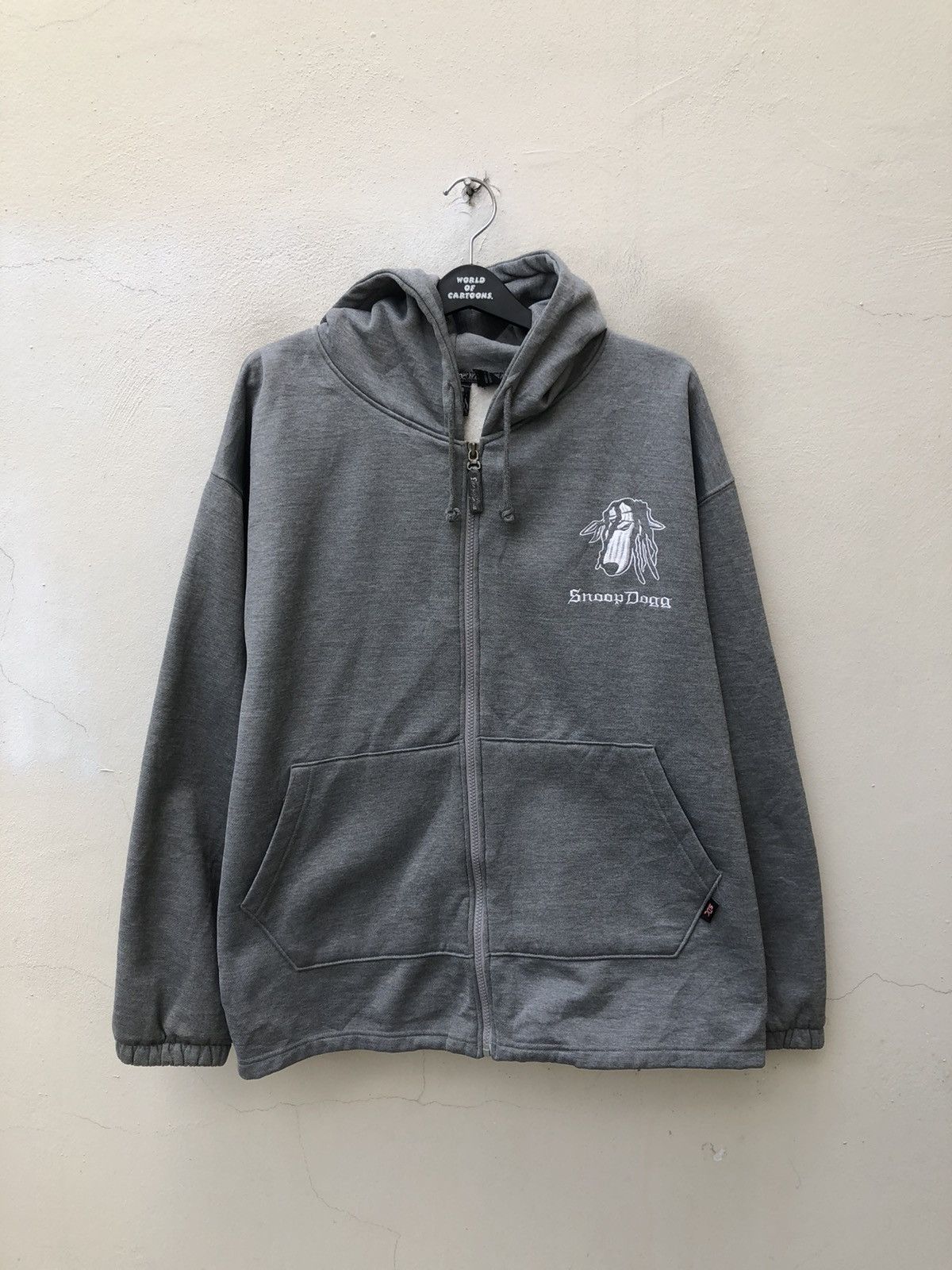 Snoop Dogg × Vintage Vintage Snoop Dogg Grey Hooded Sweater Size US L / EU 52-54 / 3 - 12 Thumbnail