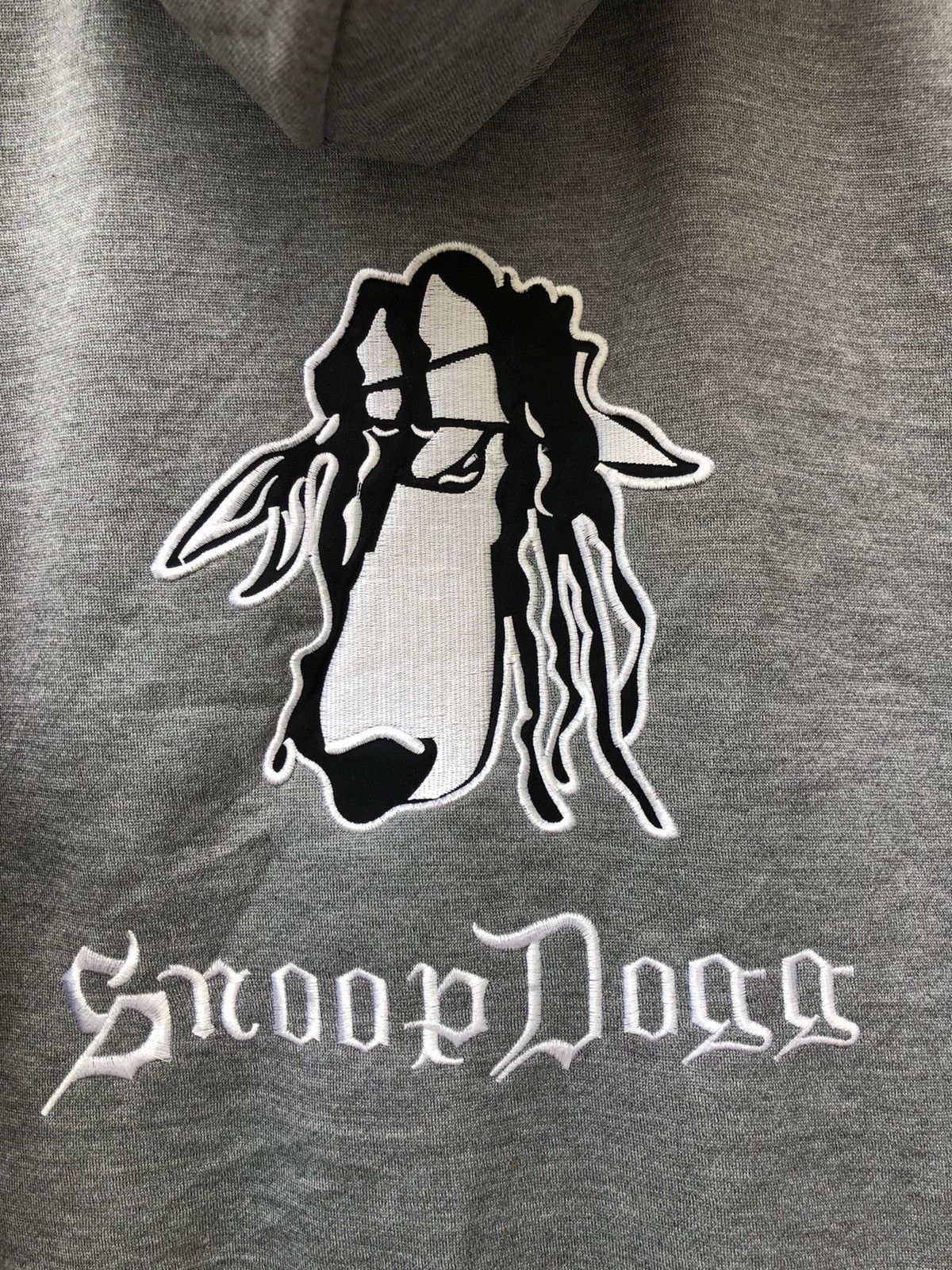 Snoop Dogg × Vintage Vintage Snoop Dogg Grey Hooded Sweater Size US L / EU 52-54 / 3 - 7 Thumbnail
