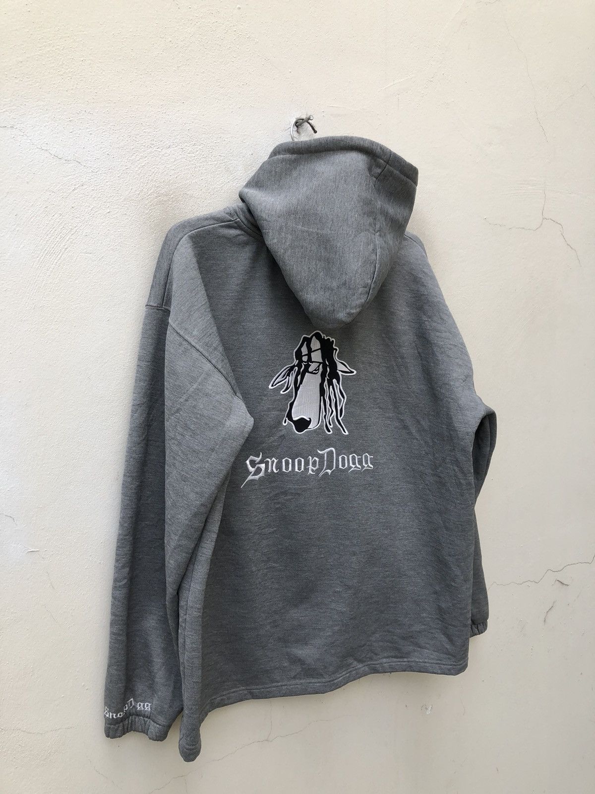 Snoop Dogg × Vintage Vintage Snoop Dogg Grey Hooded Sweater Size US L / EU 52-54 / 3 - 8 Thumbnail