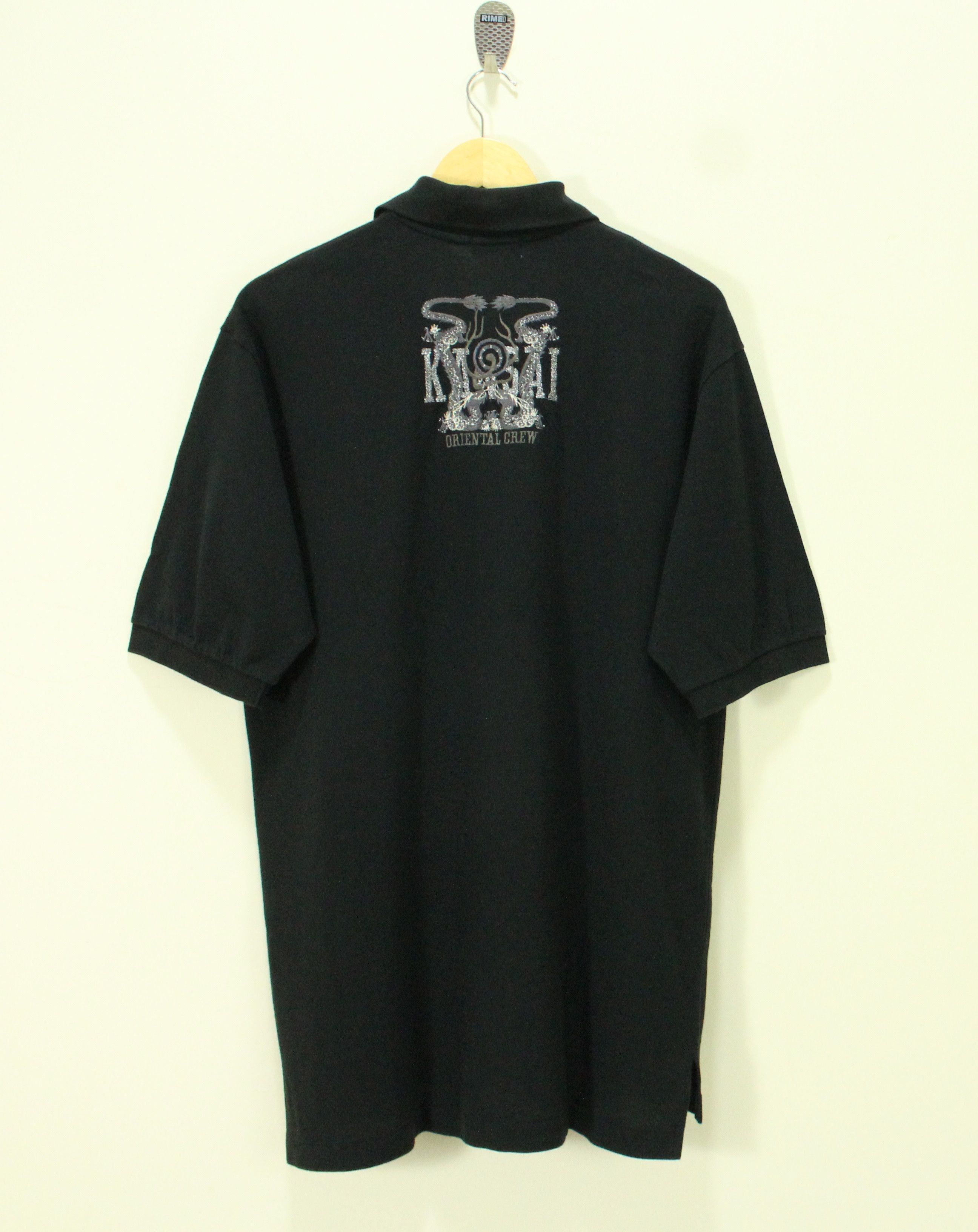 Kansai Yamamoto Vintage KANSAI O2 Shirt Embroidered Logo Dragon Crew Size US M / EU 48-50 / 2 - 2 Thumbnail