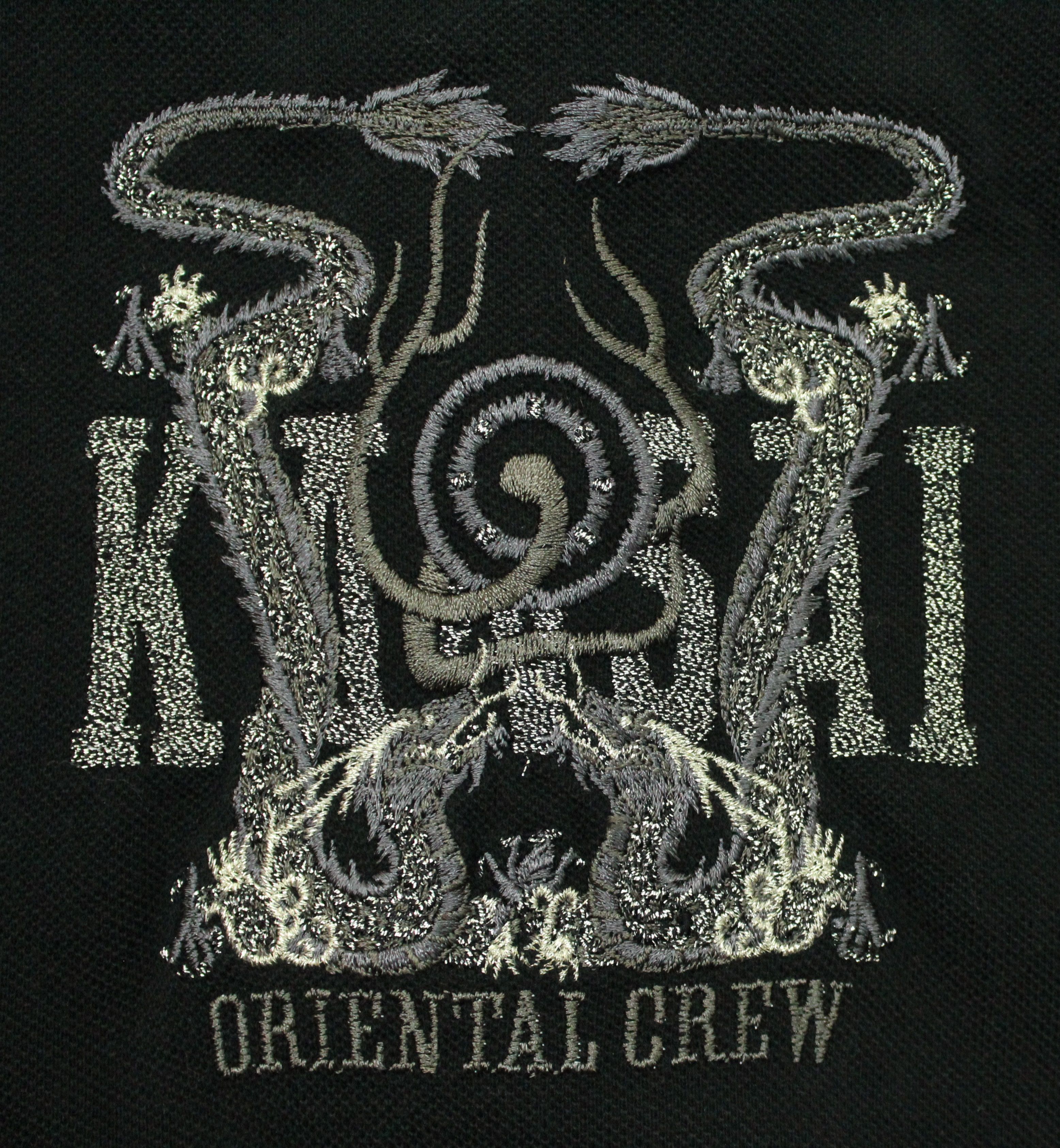 Kansai Yamamoto Vintage KANSAI O2 Shirt Embroidered Logo Dragon Crew Size US M / EU 48-50 / 2 - 8 Thumbnail