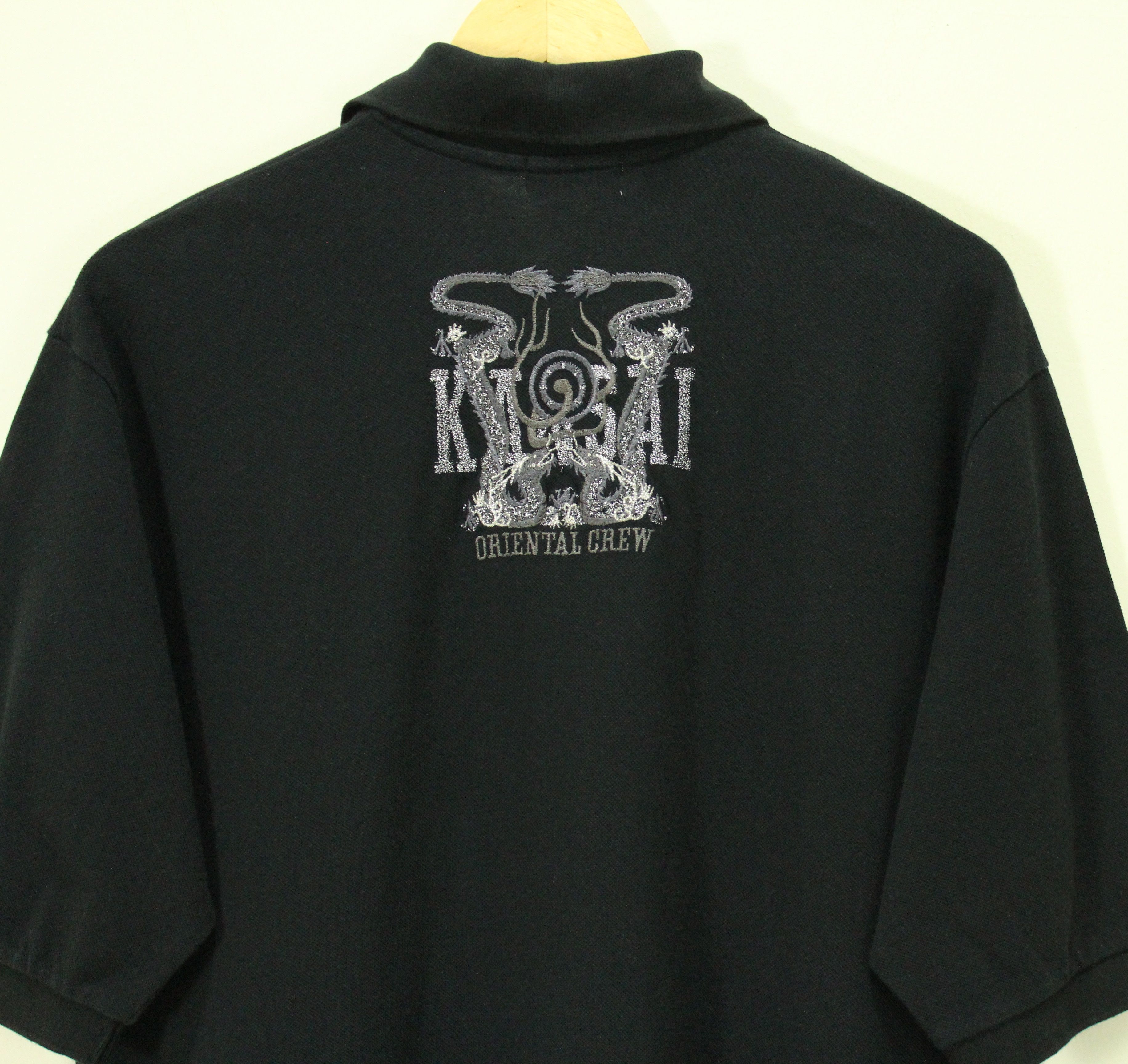 Kansai Yamamoto Vintage KANSAI O2 Shirt Embroidered Logo Dragon Crew Size US M / EU 48-50 / 2 - 1 Thumbnail