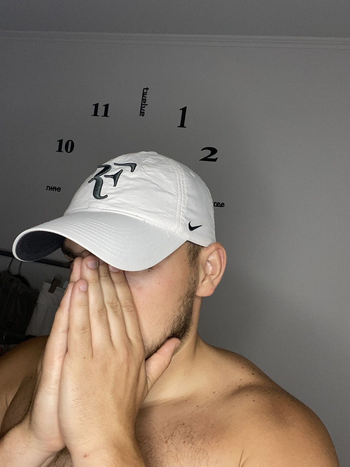 roger federer dri fit hat
