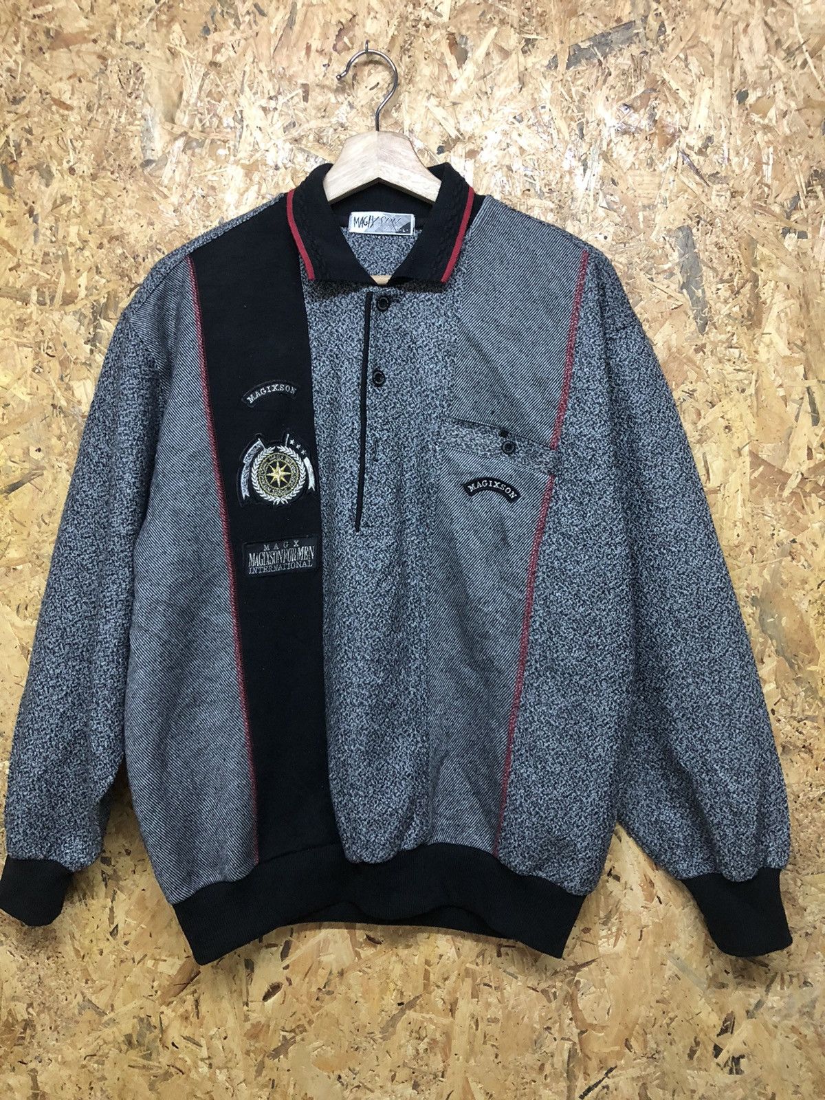 Designer × Vintage MAGIX SUN BLACK LIGHT JACKET Size US M / EU 48-50 / 2 - 1 Thumbnail