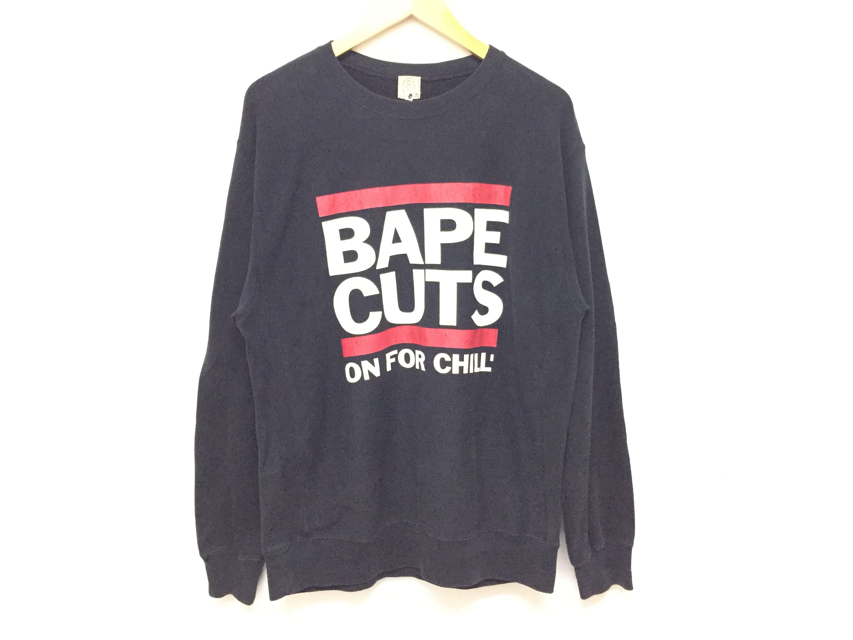 Bape 2003 Bape Cuts Crewneck Size US L / EU 52-54 / 3 - 2 Thumbnail