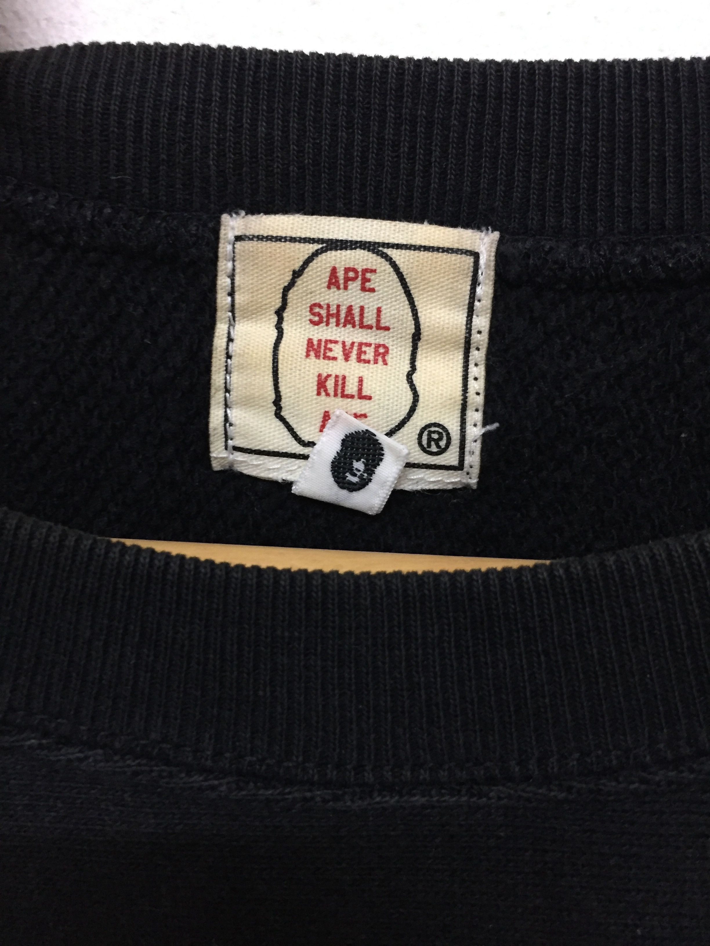 Bape 2003 Bape Cuts Crewneck Size US L / EU 52-54 / 3 - 10 Thumbnail